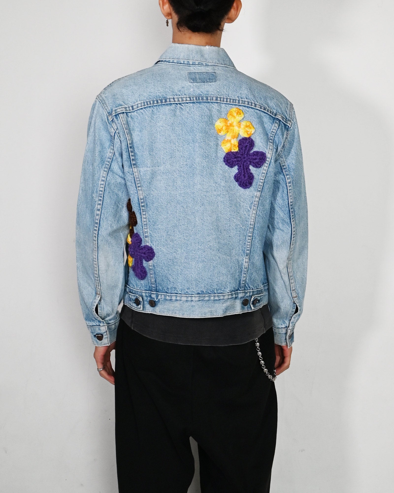 Y.A.R.N.・ヤーン - デニムジャケット Y.A.R.N. DENIM JACKET AW13 / MULTI