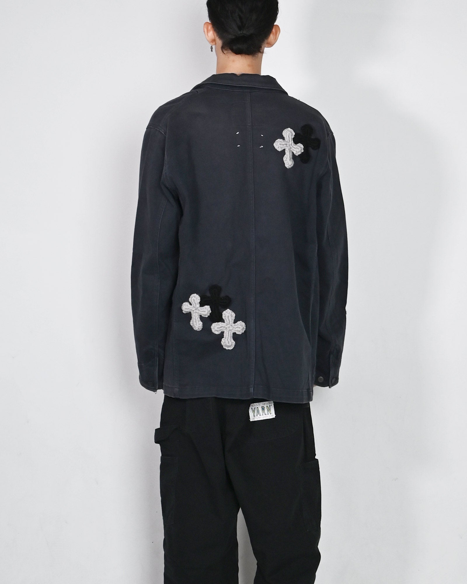 Y.A.R.N.・ヤーン - デニムジャケット Y.A.R.N. DENIM JACKET AW14 / MULTI