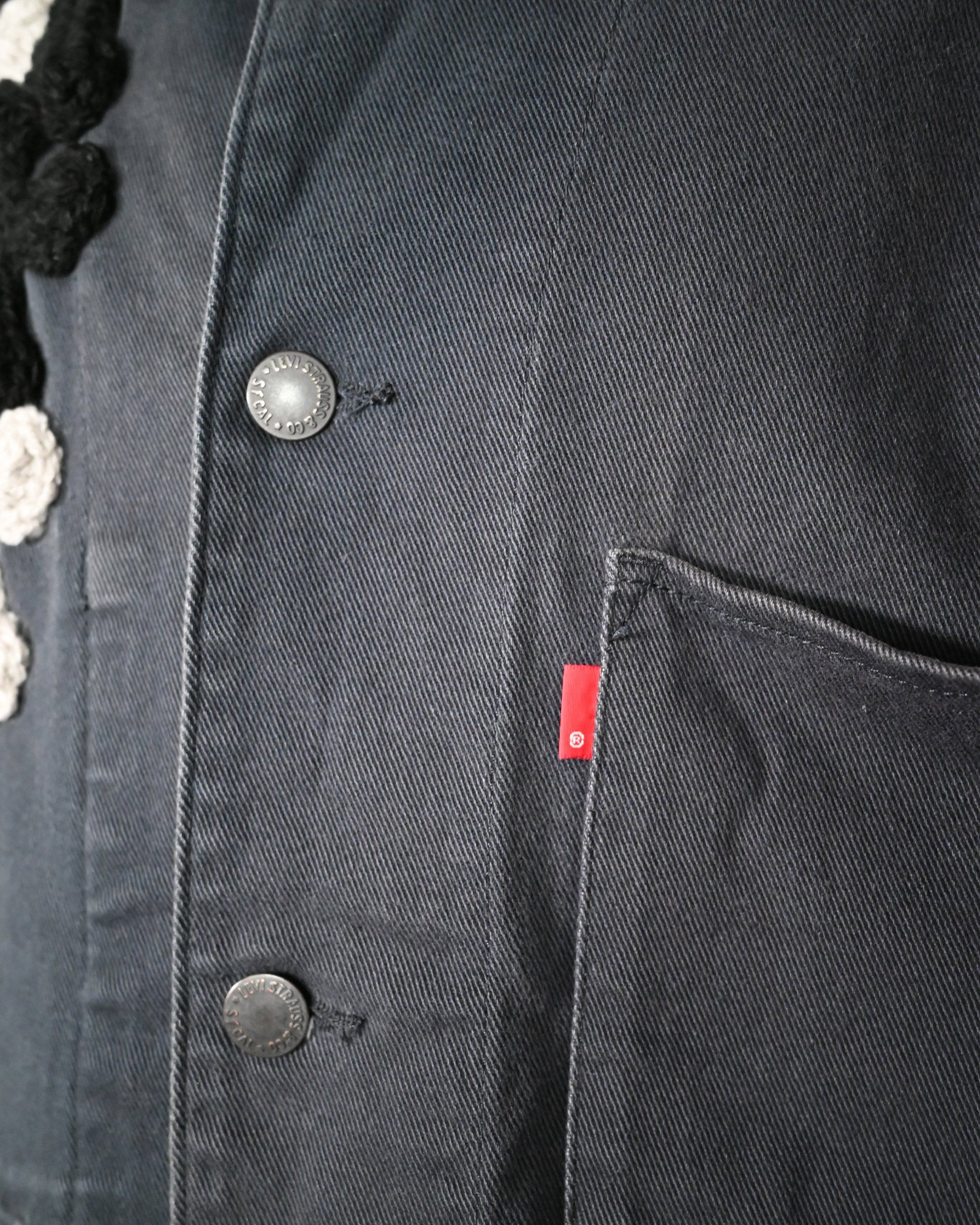 Y.A.R.N.・ヤーン - デニムジャケット Y.A.R.N. DENIM JACKET AW14 / MULTI