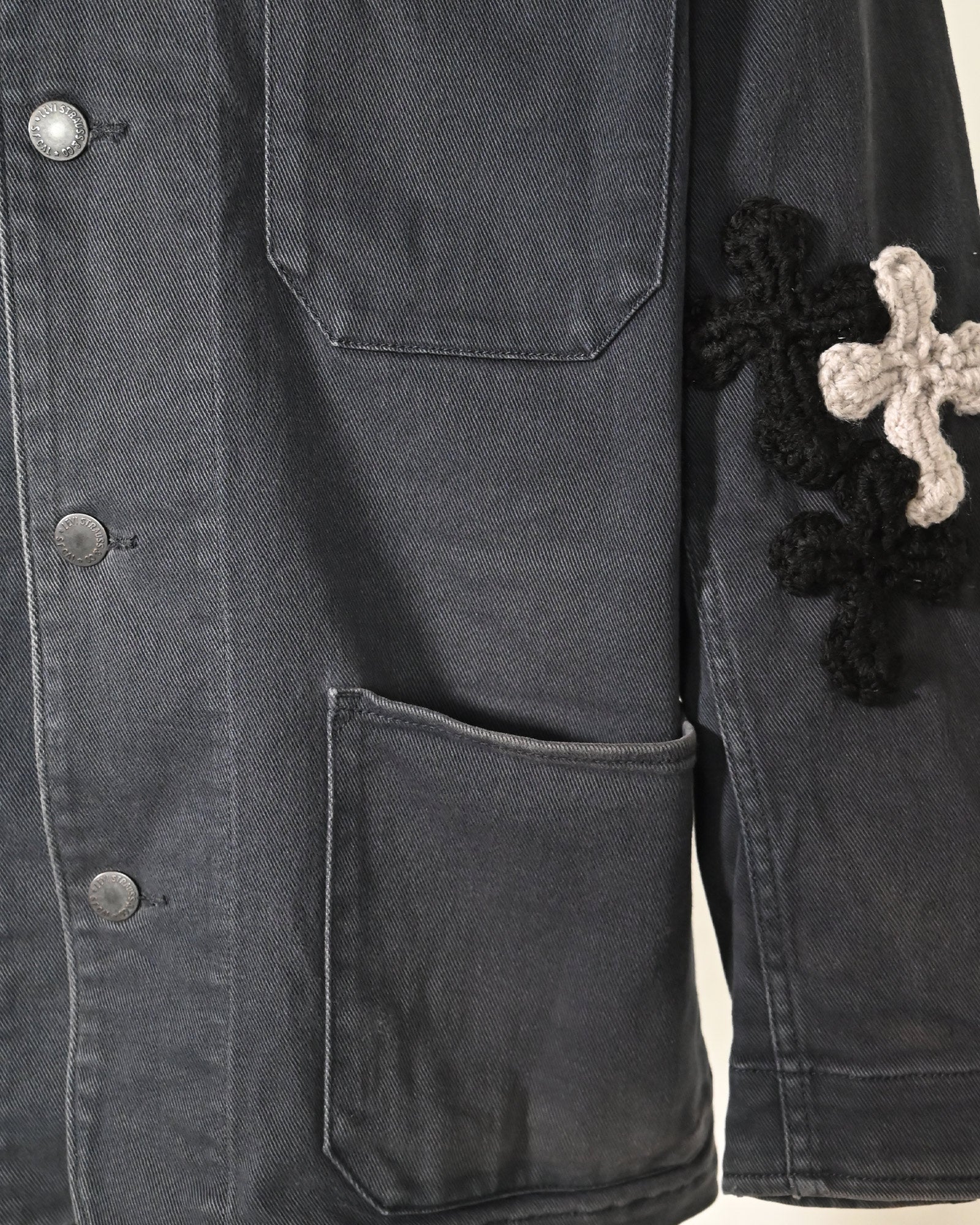 Y.A.R.N.・ヤーン - デニムジャケット Y.A.R.N. DENIM JACKET AW14 / MULTI