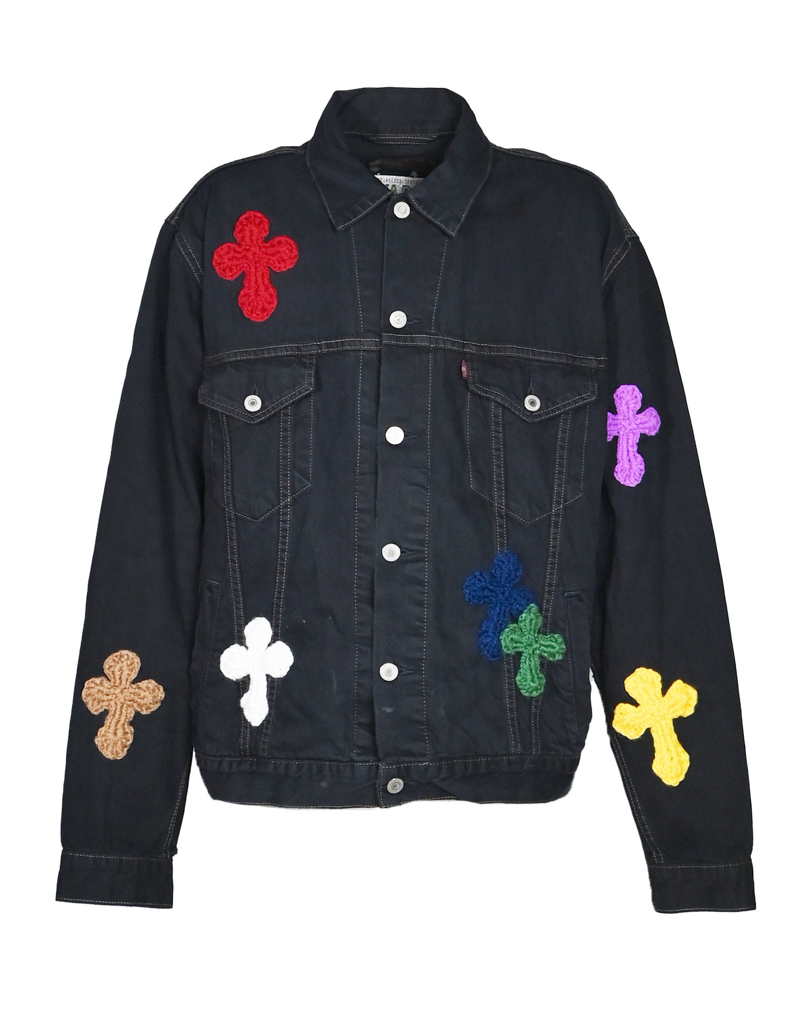 Y.A.R.N.・ヤーン - デニムジャケット Y.A.R.N. DENIM JACKET AW15 / MULTI