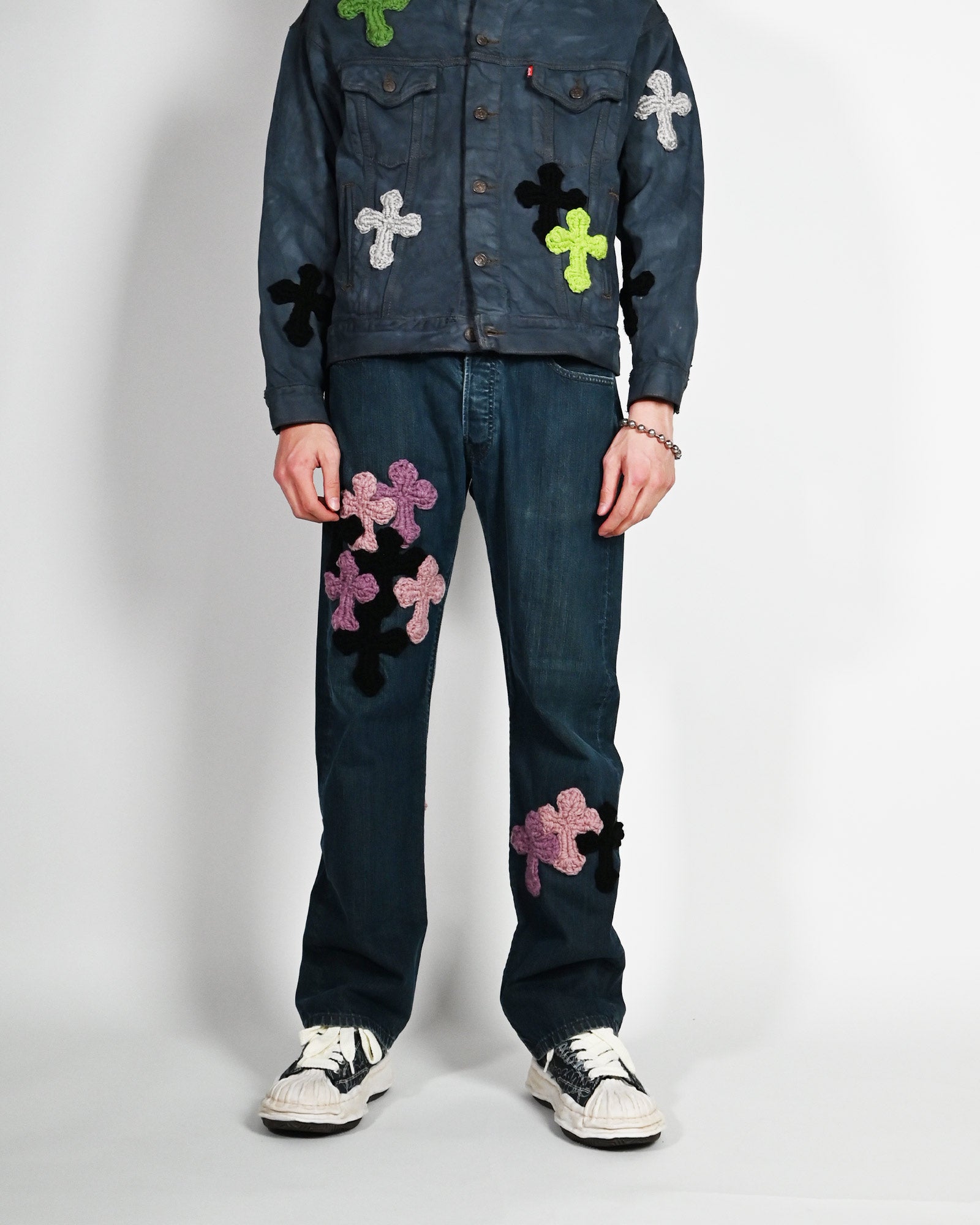 Y.A.R.N.・ヤーン - デニムパンツ Y.A.R.N. DENIM SS-7 / MULTI