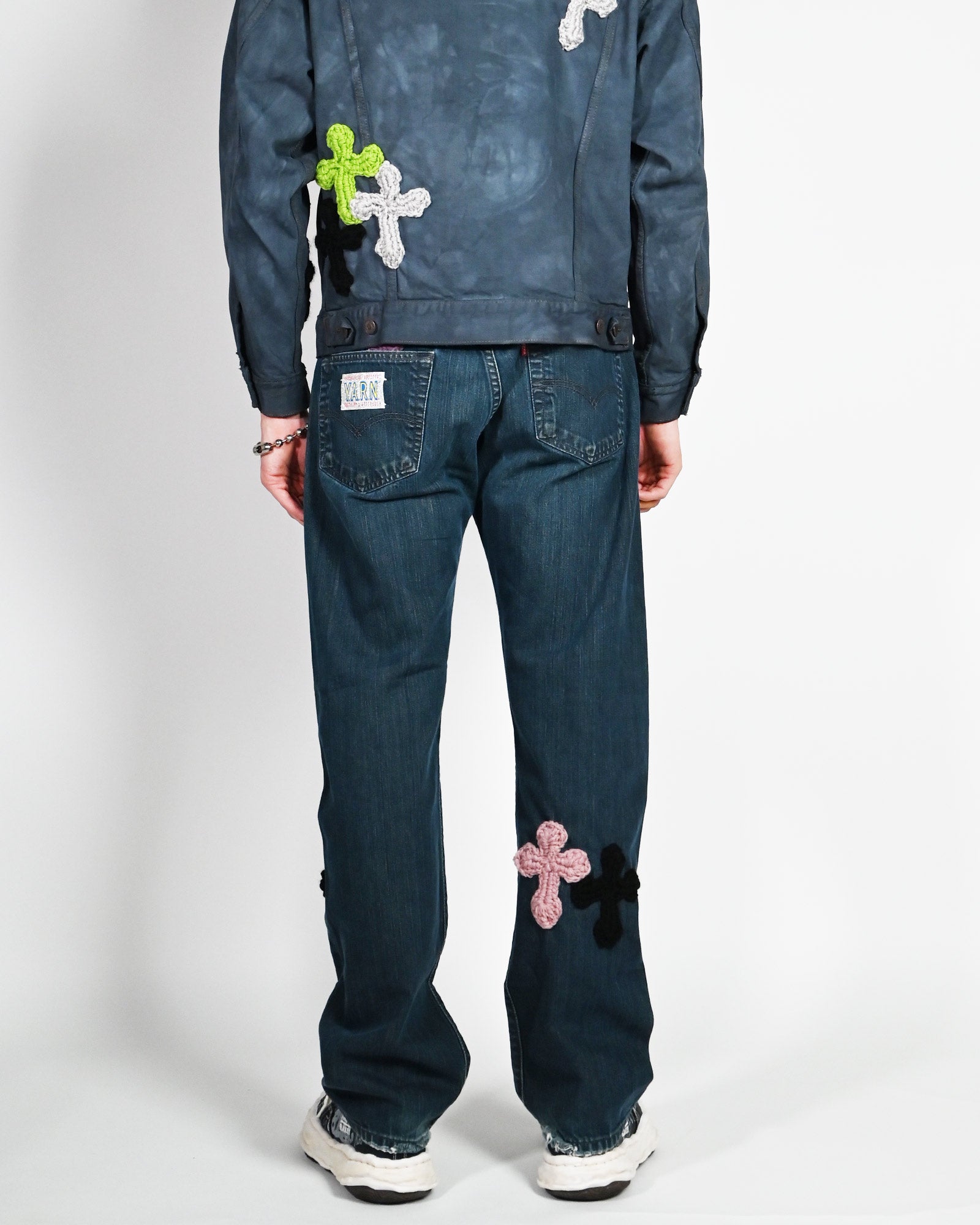 Y.A.R.N.・ヤーン - デニムパンツ Y.A.R.N. DENIM SS-7 / MULTI