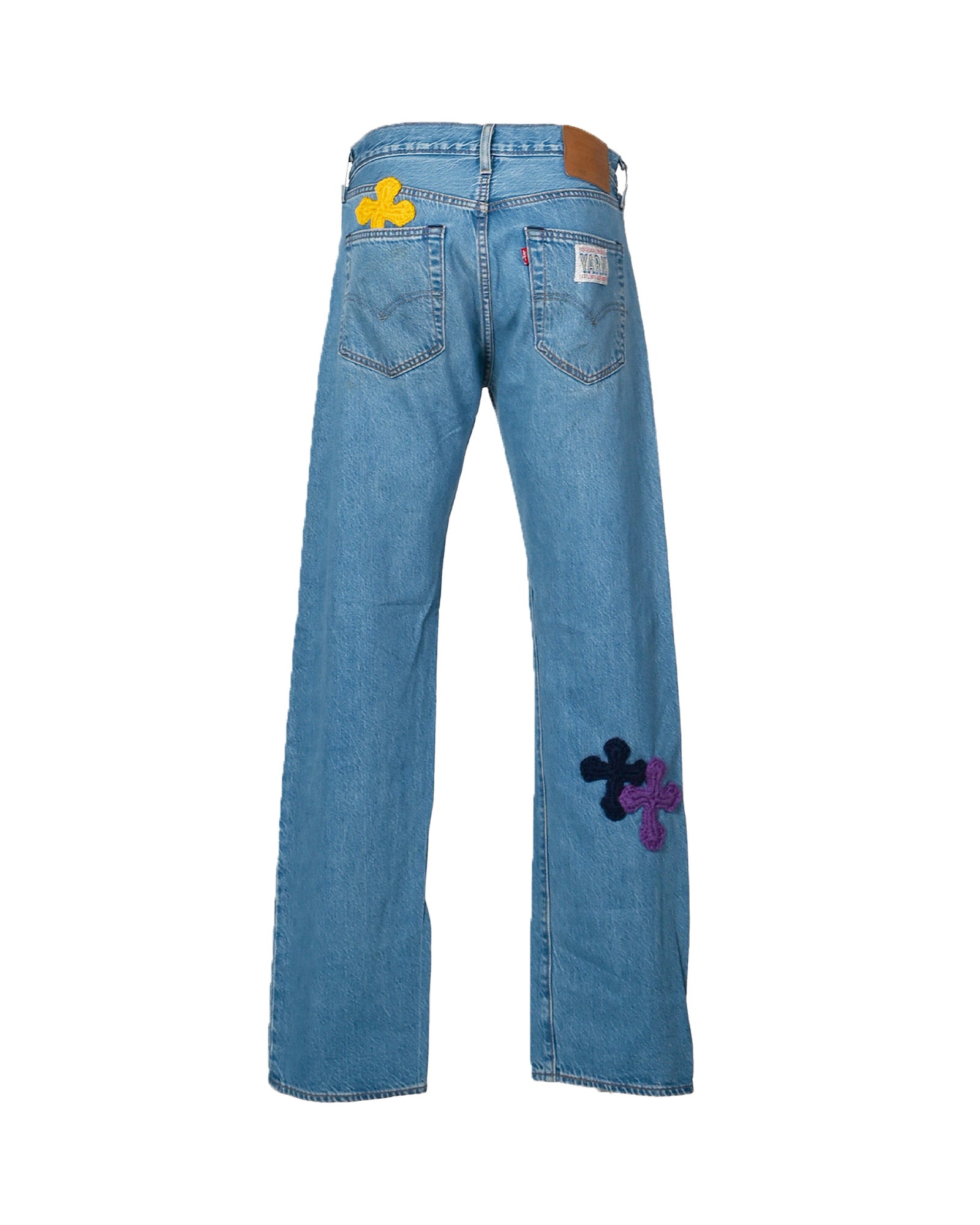 Y.A.R.N.・ヤーン - デニムパンツ Y.A.R.N. DENIM SS10 / MULTI