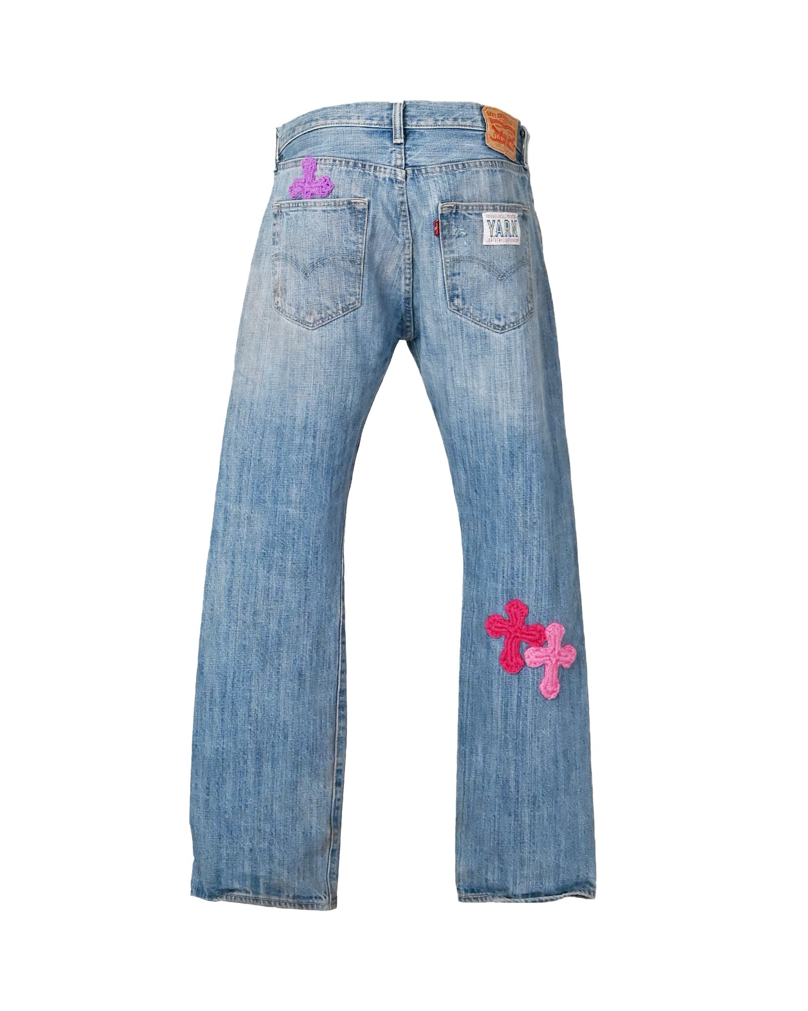 Y.A.R.N.・ヤーン - デニムパンツ Y.A.R.N. DENIM SS17 / MULTI