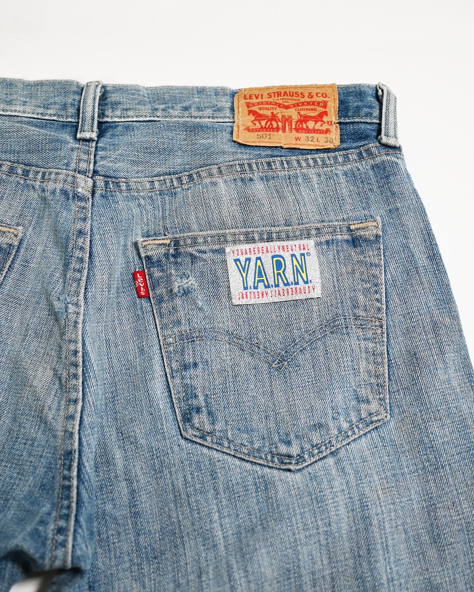 Y.A.R.N.・ヤーン - デニムパンツ Y.A.R.N. DENIM SS17 / MULTI