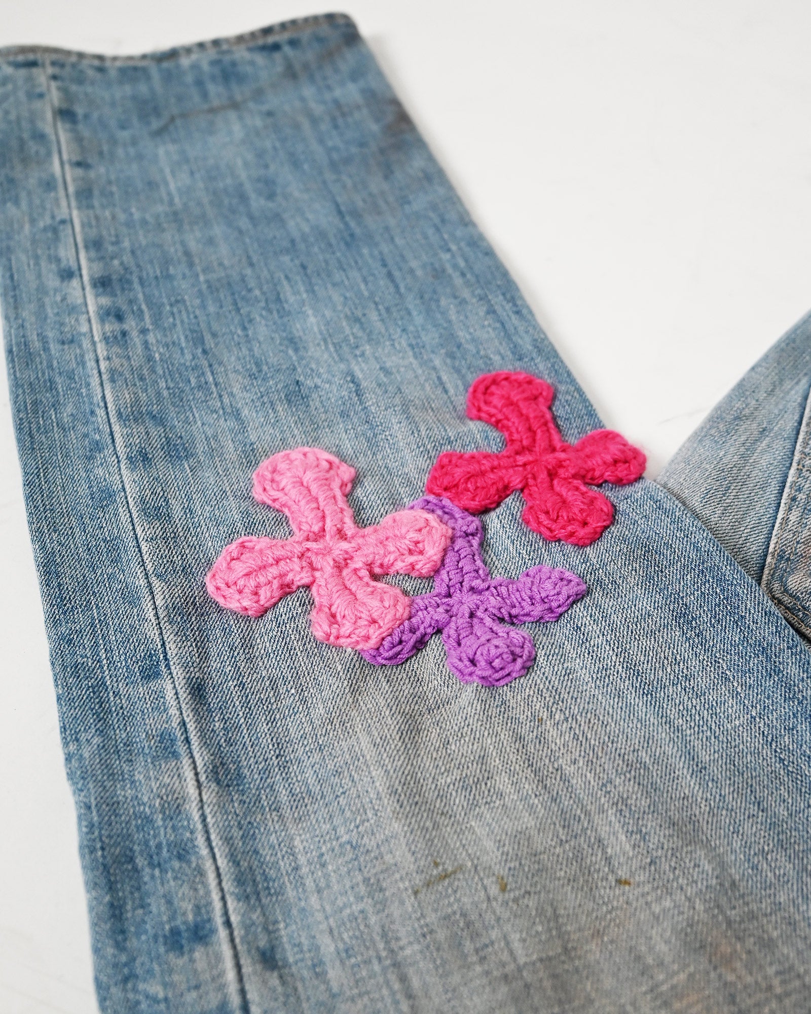 Y.A.R.N.・ヤーン - デニムパンツ Y.A.R.N. DENIM SS17 / MULTI