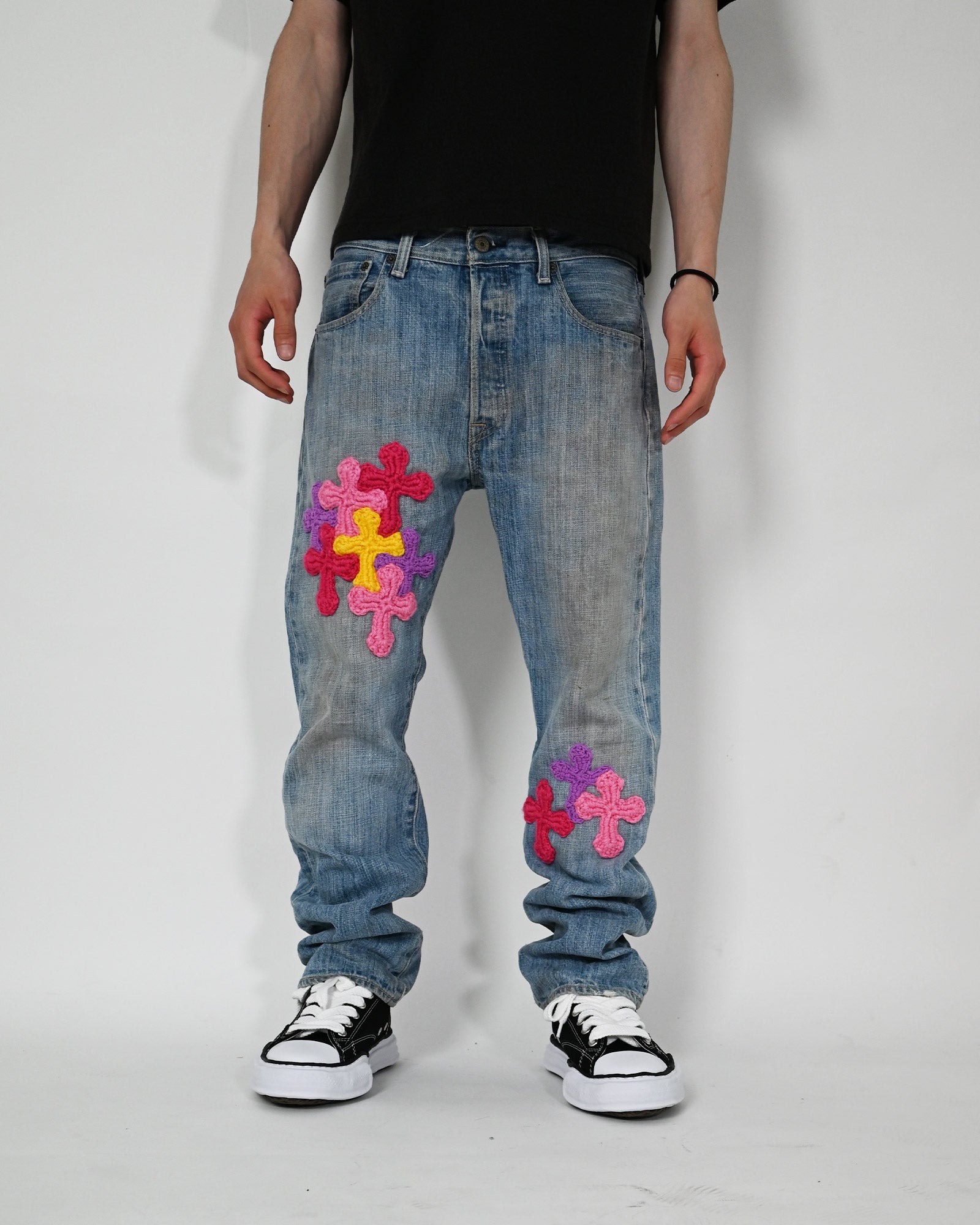 Y.A.R.N.・ヤーン - デニムパンツ Y.A.R.N. DENIM SS17 / MULTI