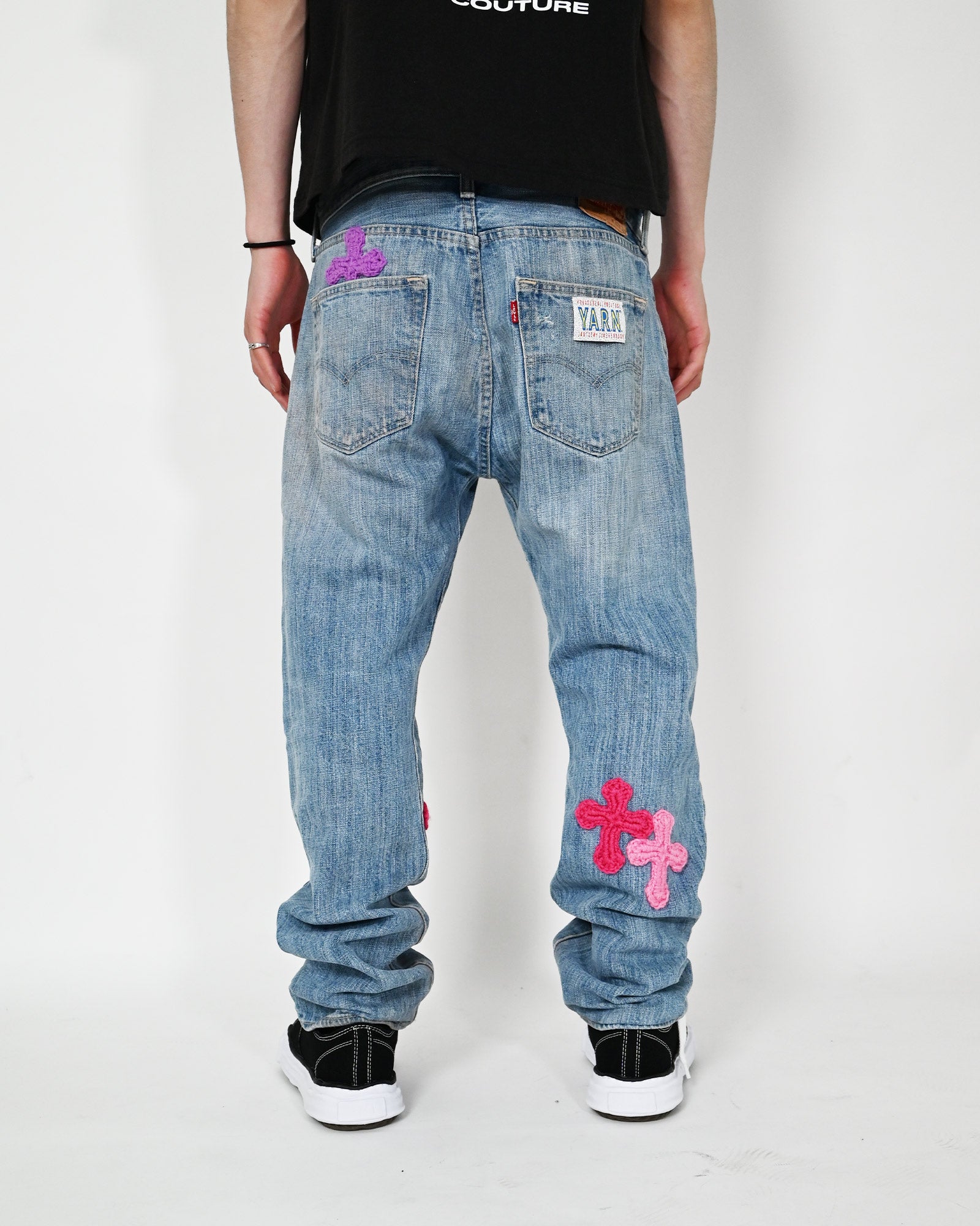 Y.A.R.N.・ヤーン - デニムパンツ Y.A.R.N. DENIM SS17 / MULTI