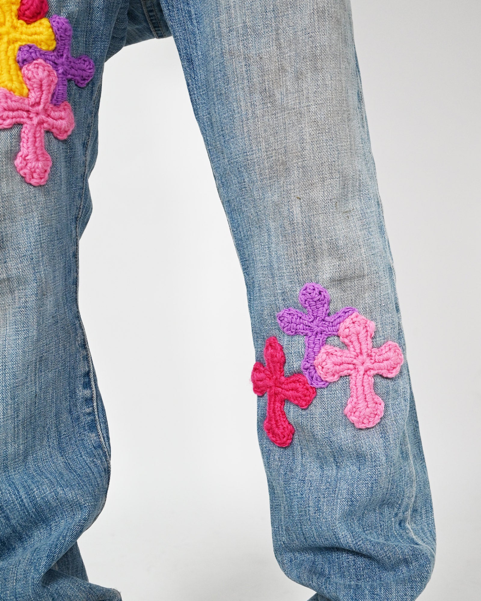 Y.A.R.N.・ヤーン - デニムパンツ Y.A.R.N. DENIM SS17 / MULTI