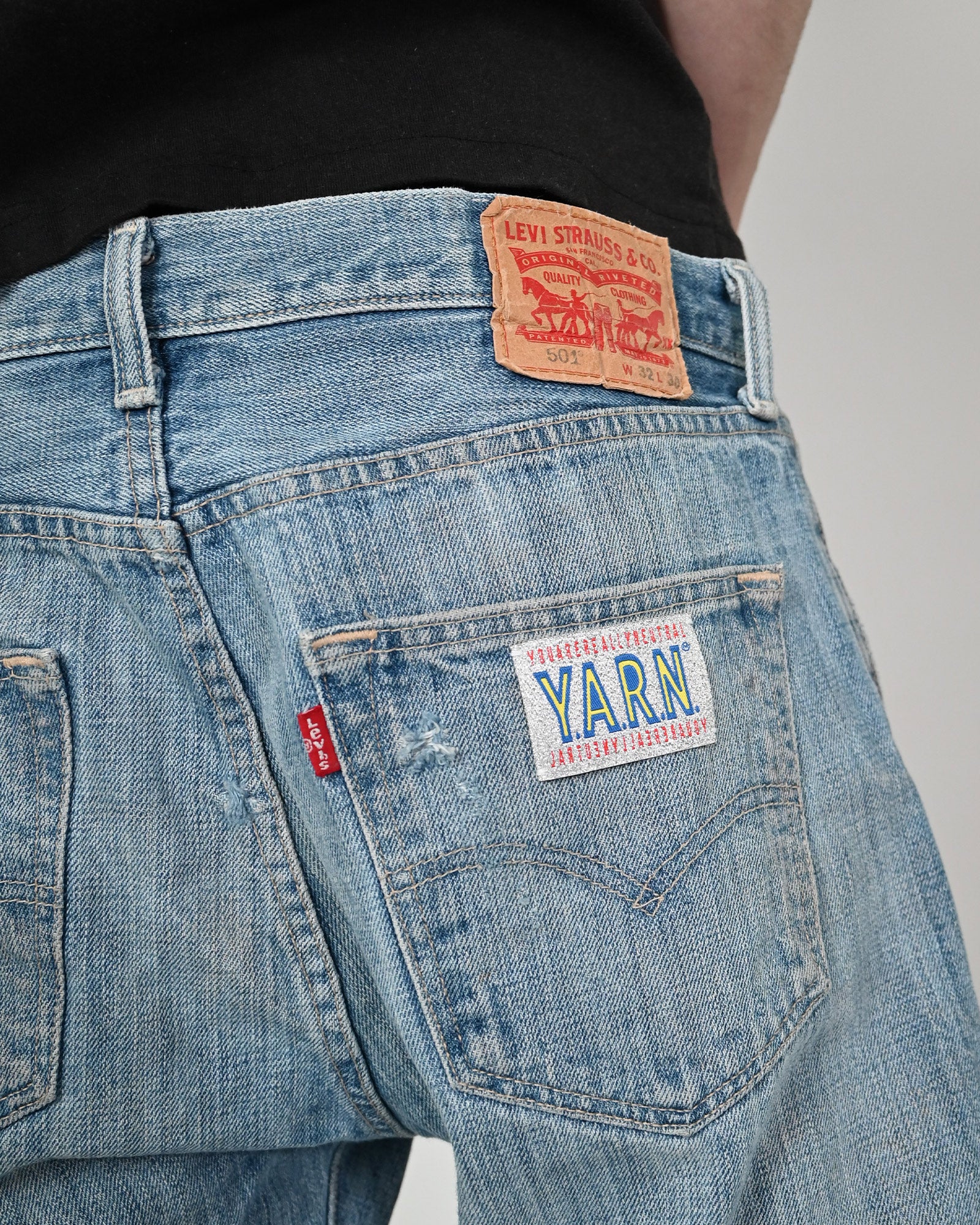 Y.A.R.N.・ヤーン - デニムパンツ Y.A.R.N. DENIM SS17 / MULTI