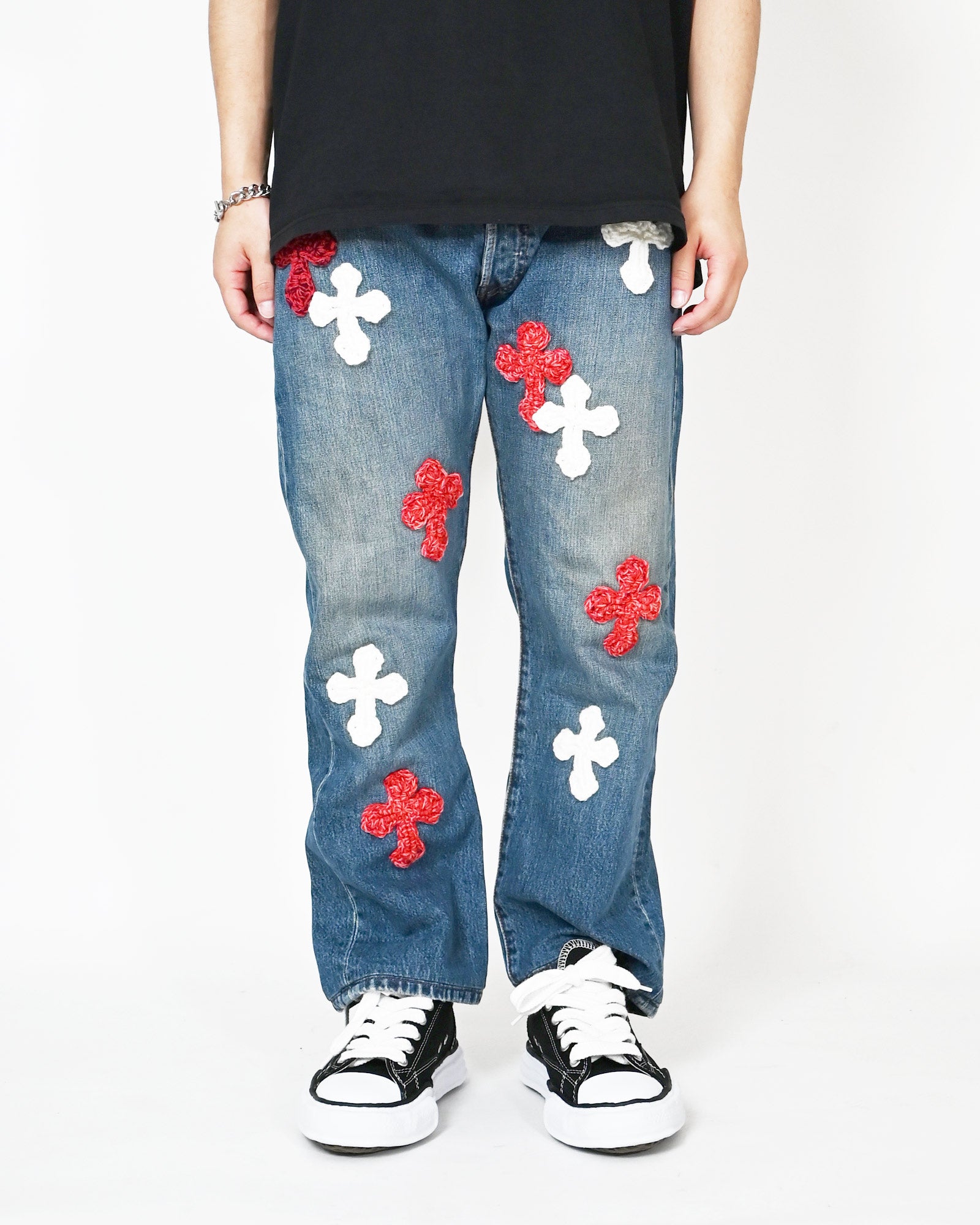 Y.A.R.N.・ヤーン - デニムパンツ Y.A.R.N. DENIM SS22 / MULTI