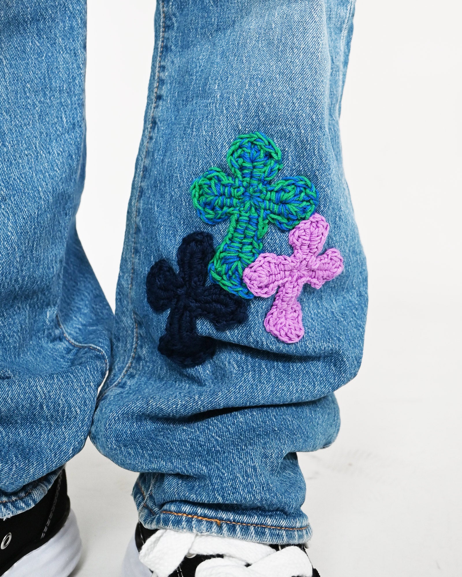Y.A.R.N.・ヤーン - デニムパンツ Y.A.R.N. DENIM SS23 / MULTI