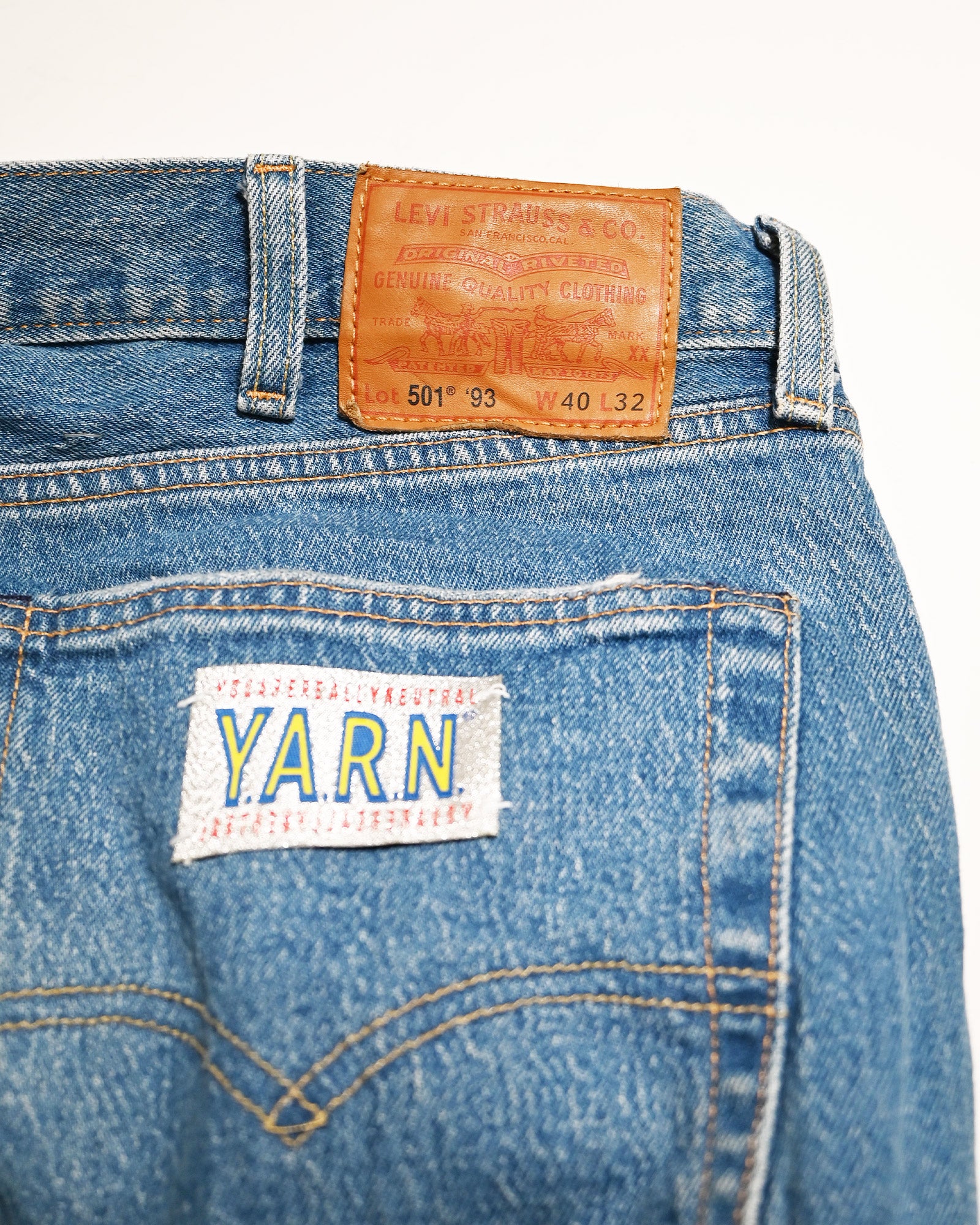 Y.A.R.N.・ヤーン - デニムパンツ Y.A.R.N. DENIM SS23 / MULTI