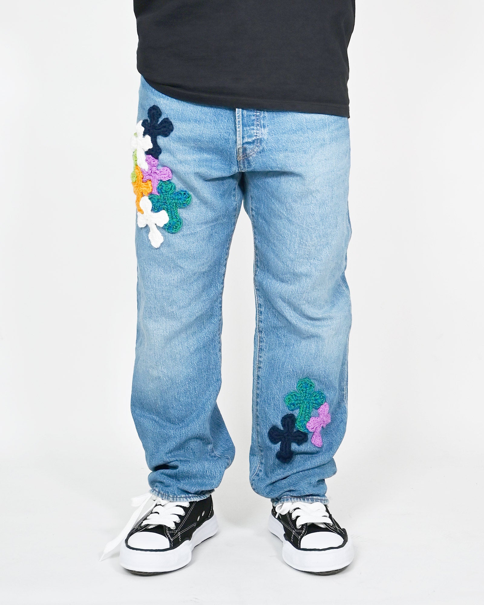 Y.A.R.N.・ヤーン - デニムパンツ Y.A.R.N. DENIM SS23 / MULTI