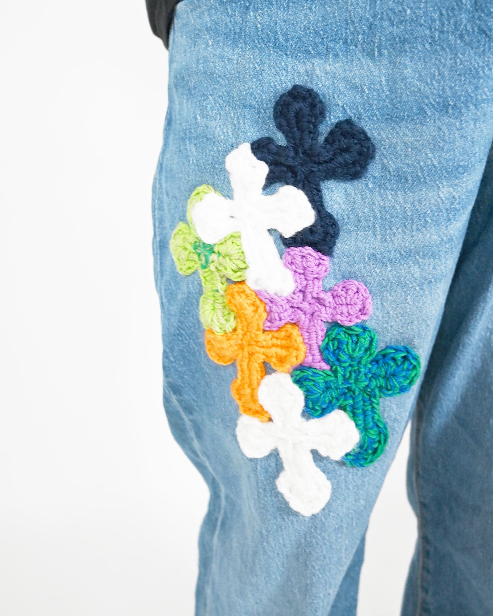 Y.A.R.N.・ヤーン - デニムパンツ Y.A.R.N. DENIM SS23 / MULTI