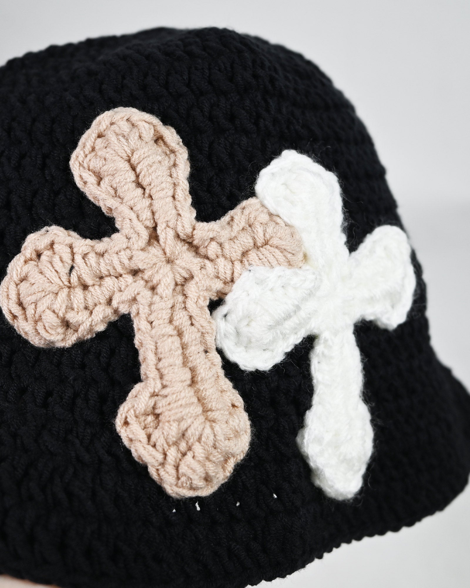 Y.A.R.N.・ヤーン - ニットキャップ・ビーニー Y.A.R.N. KNIT HAT-122 / BLACK