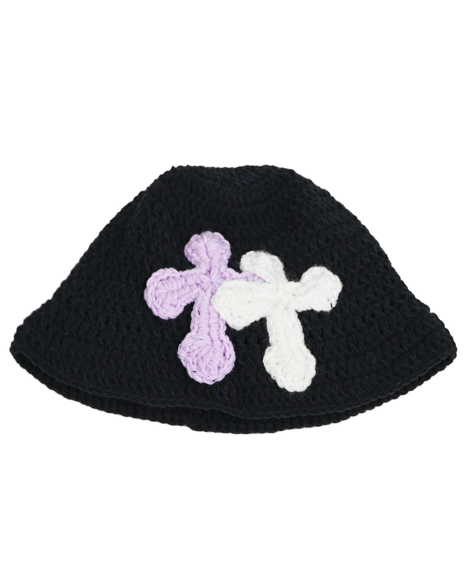 Y.A.R.N.・ヤーン - ニットキャップ・ビーニー Y.A.R.N. KNIT HAT-123 / BLACK