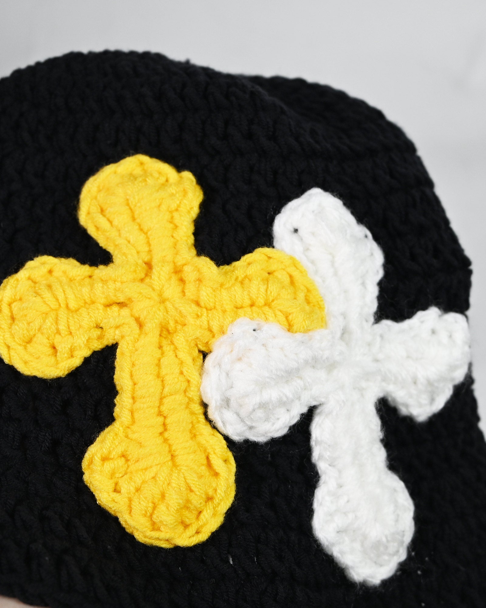 Y.A.R.N.・ヤーン - ニットキャップ・ビーニー Y.A.R.N. KNIT HAT-126 / BLACK