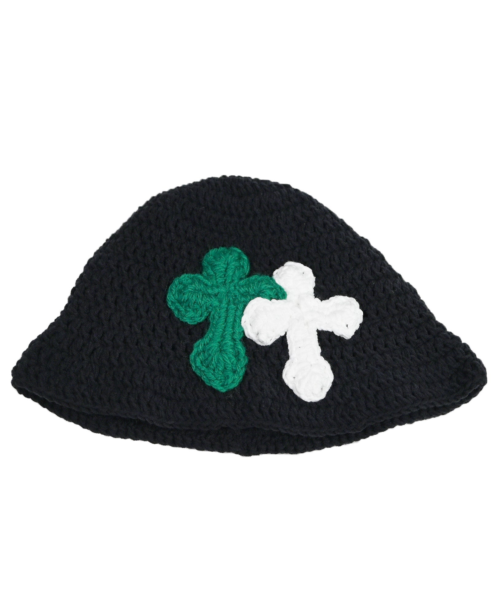 Y.A.R.N. KNIT HAT-128 / BLACK