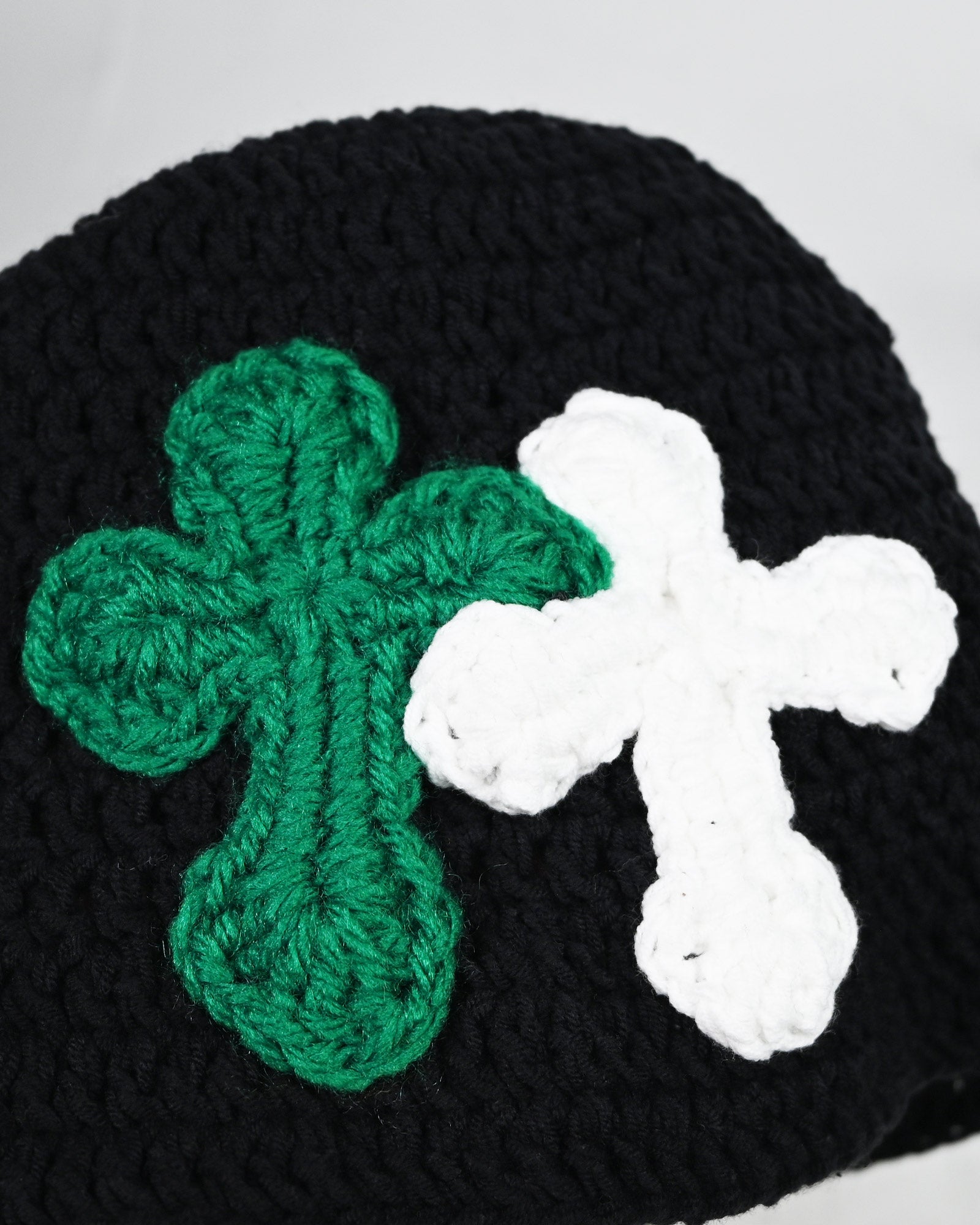 Y.A.R.N.・ヤーン - ニットキャップ・ビーニー Y.A.R.N. KNIT HAT-128 / BLACK