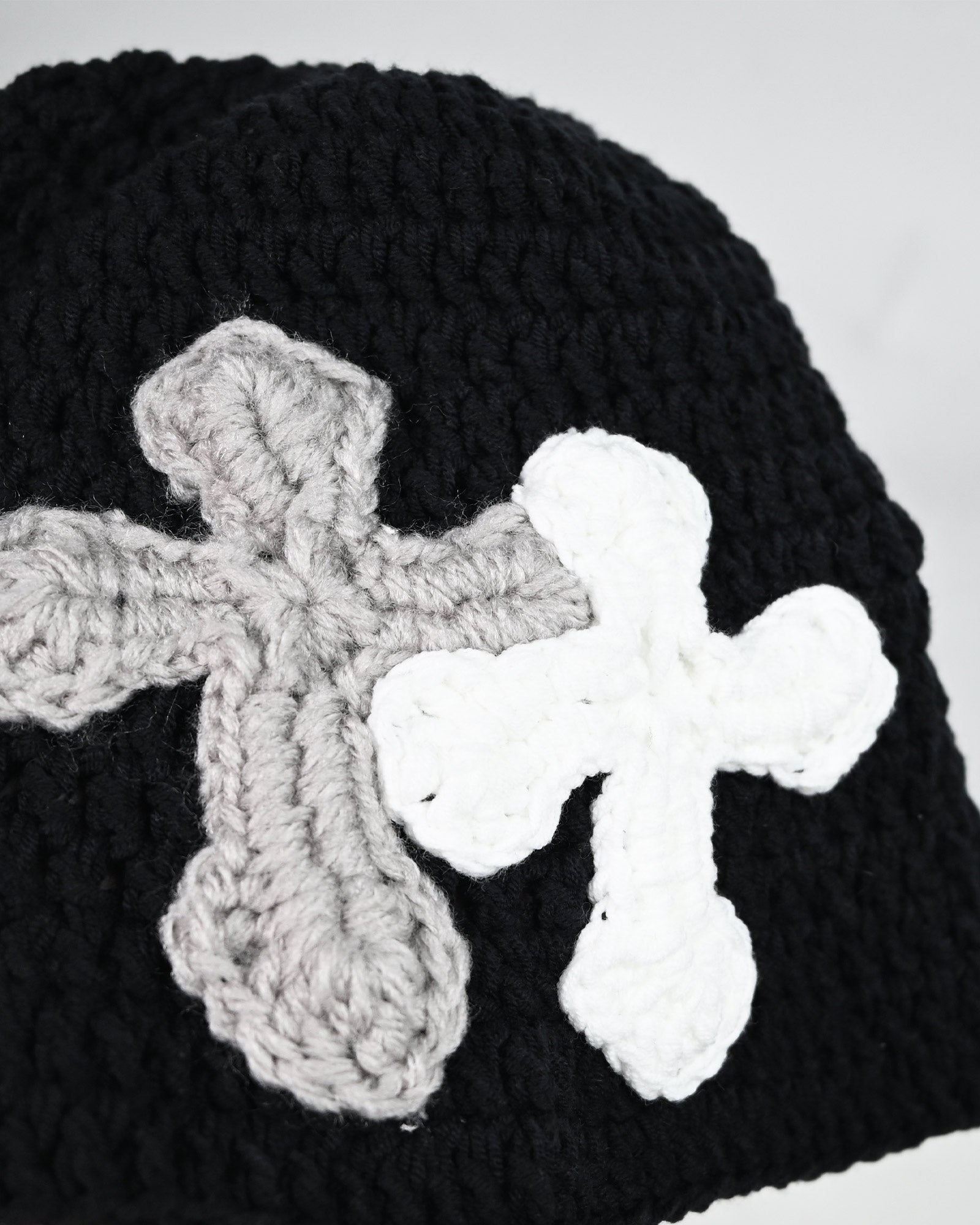 Y.A.R.N.・ヤーン - ニットキャップ・ビーニー Y.A.R.N. KNIT HAT-129 / BLACK
