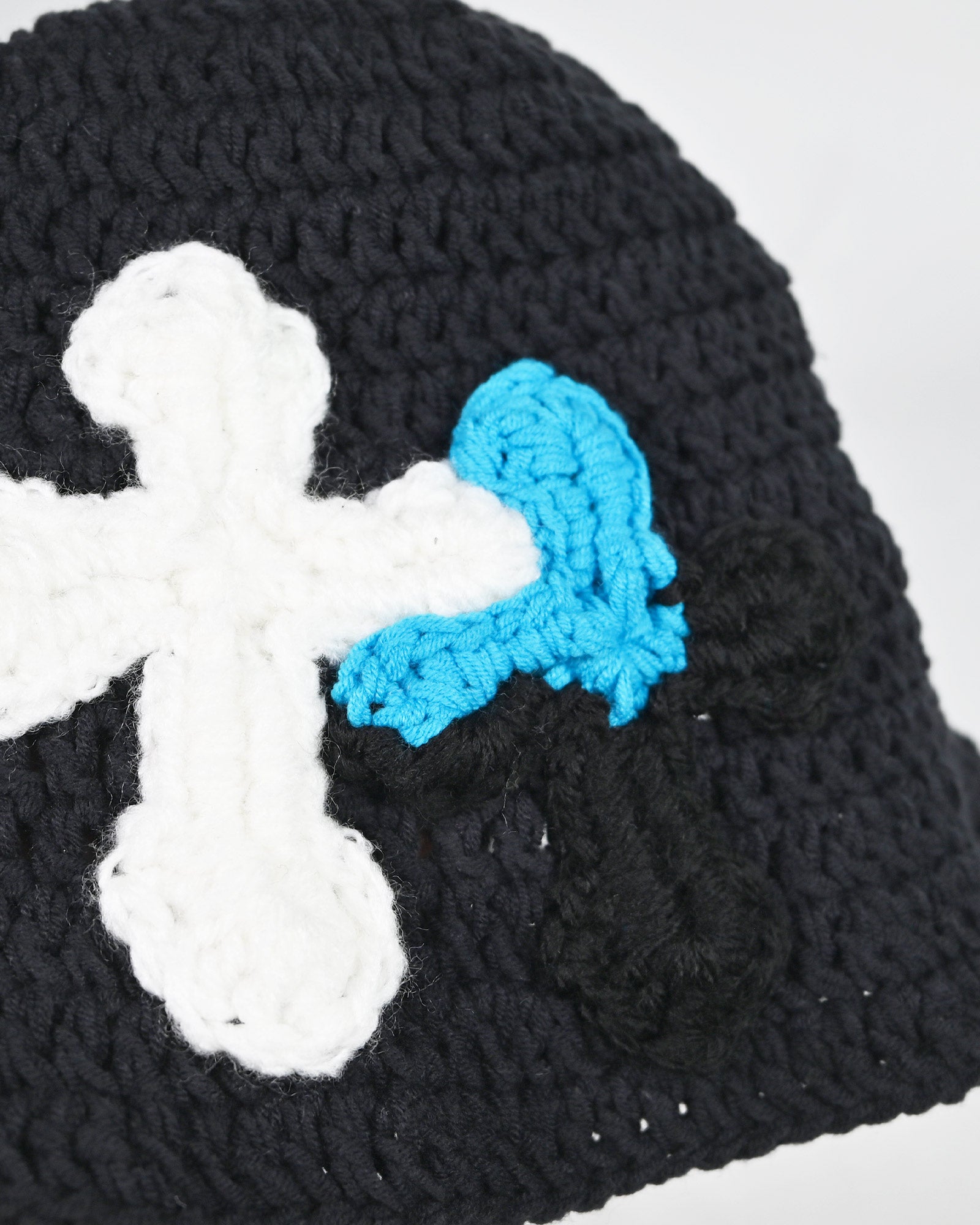 Y.A.R.N.・ヤーン - ニットキャップ・ビーニー Y.A.R.N. KNIT HAT-131 / BLACK