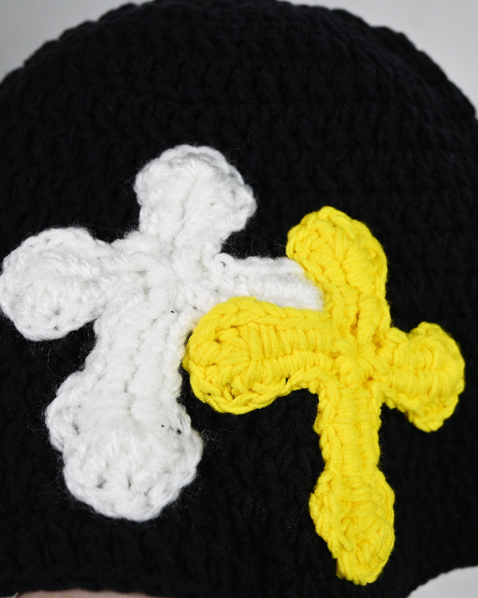 Y.A.R.N.・ヤーン - ニットキャップ・ビーニー Y.A.R.N. KNIT HAT-140 / BLACK