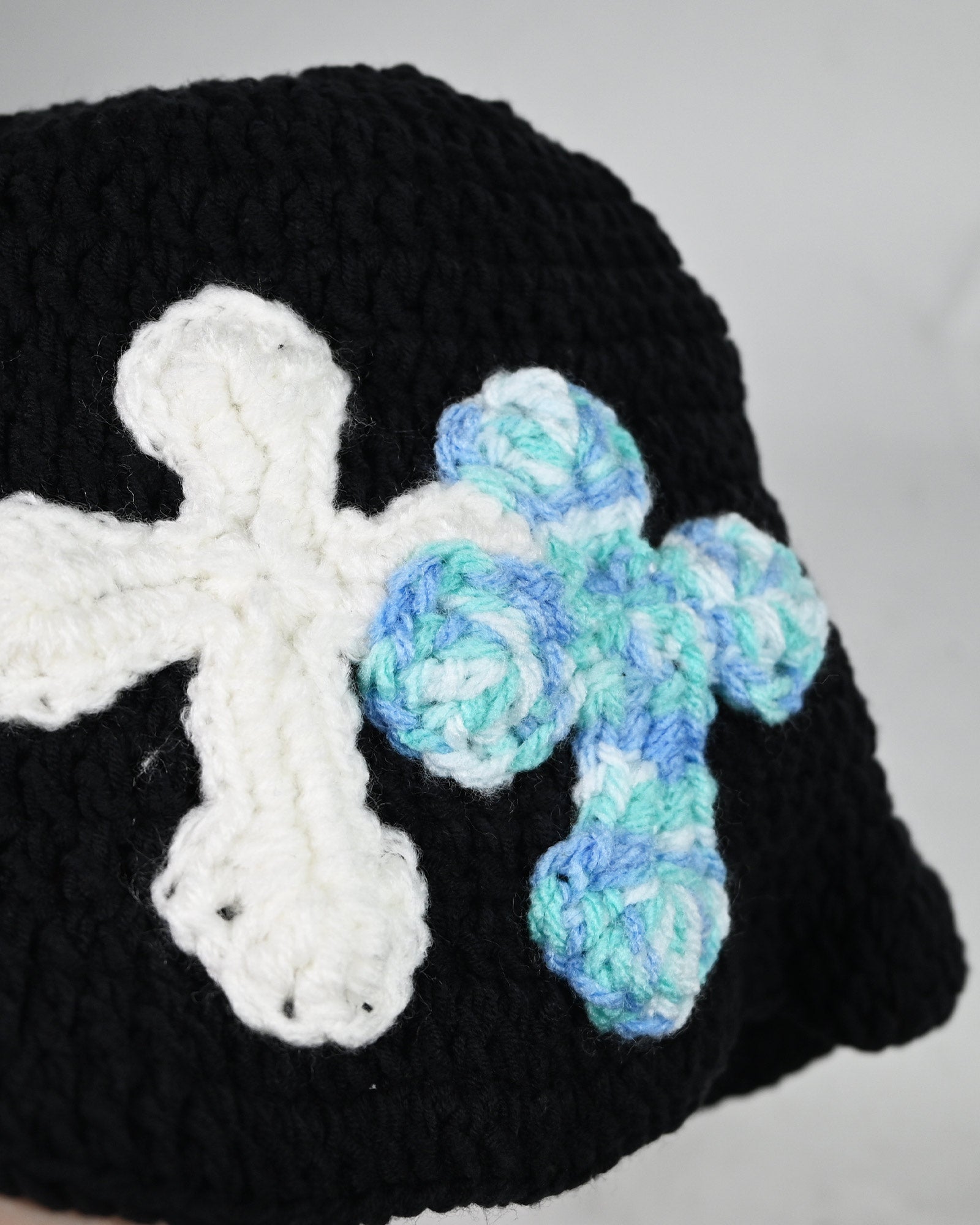 Y.A.R.N.・ヤーン - ニットキャップ・ビーニー Y.A.R.N. KNIT HAT-142 / BLACK
