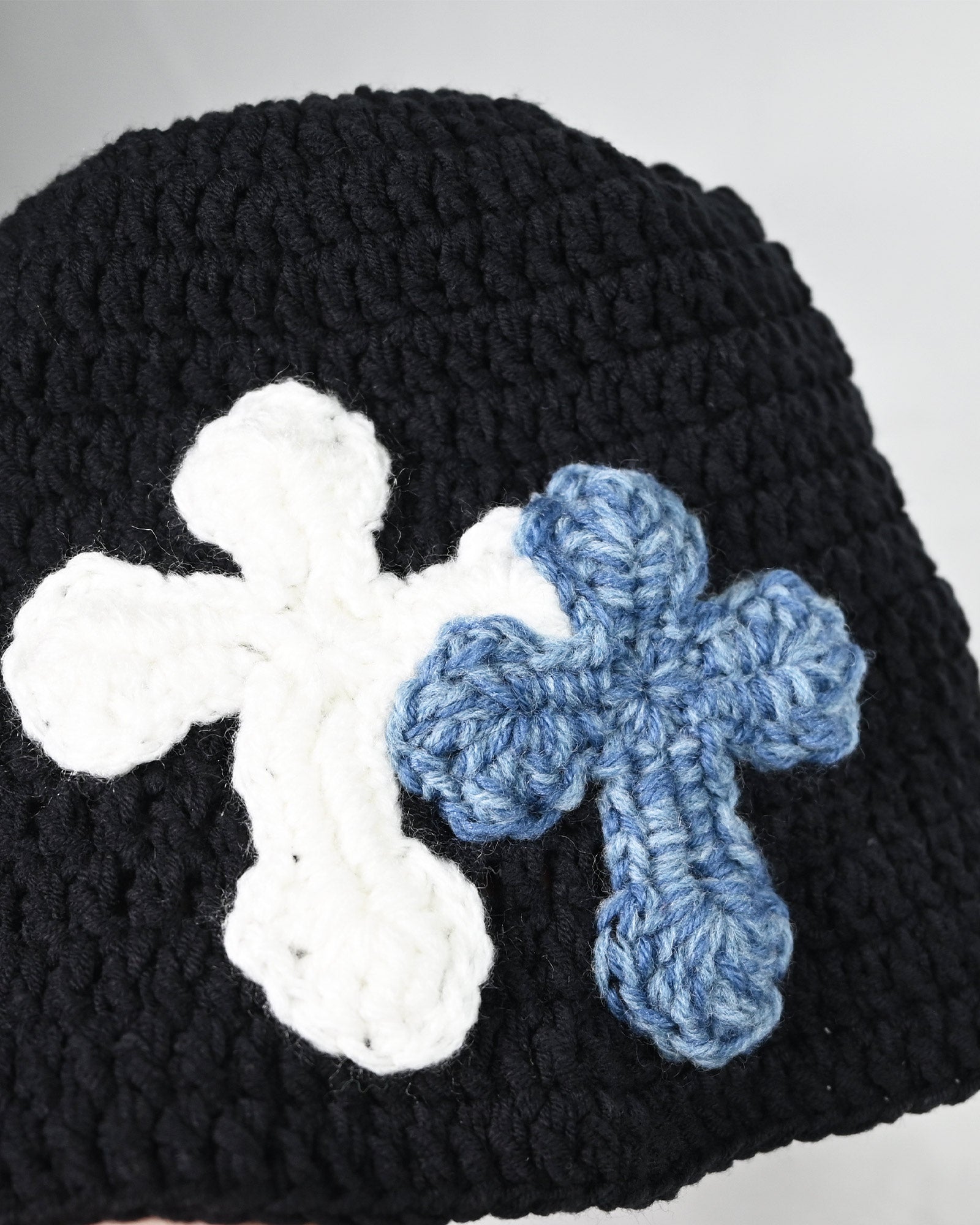 Y.A.R.N.・ヤーン - ニットキャップ・ビーニー Y.A.R.N. KNIT HAT-144 / BLACK