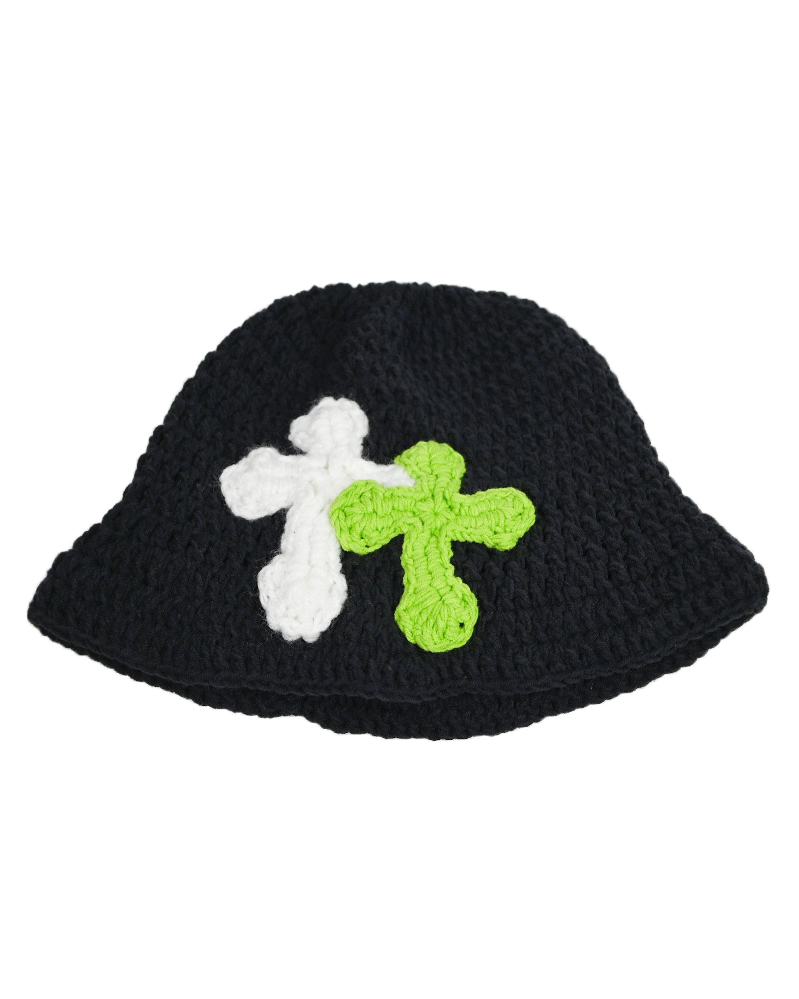 Y.A.R.N. KNIT HAT-147 / BLACK