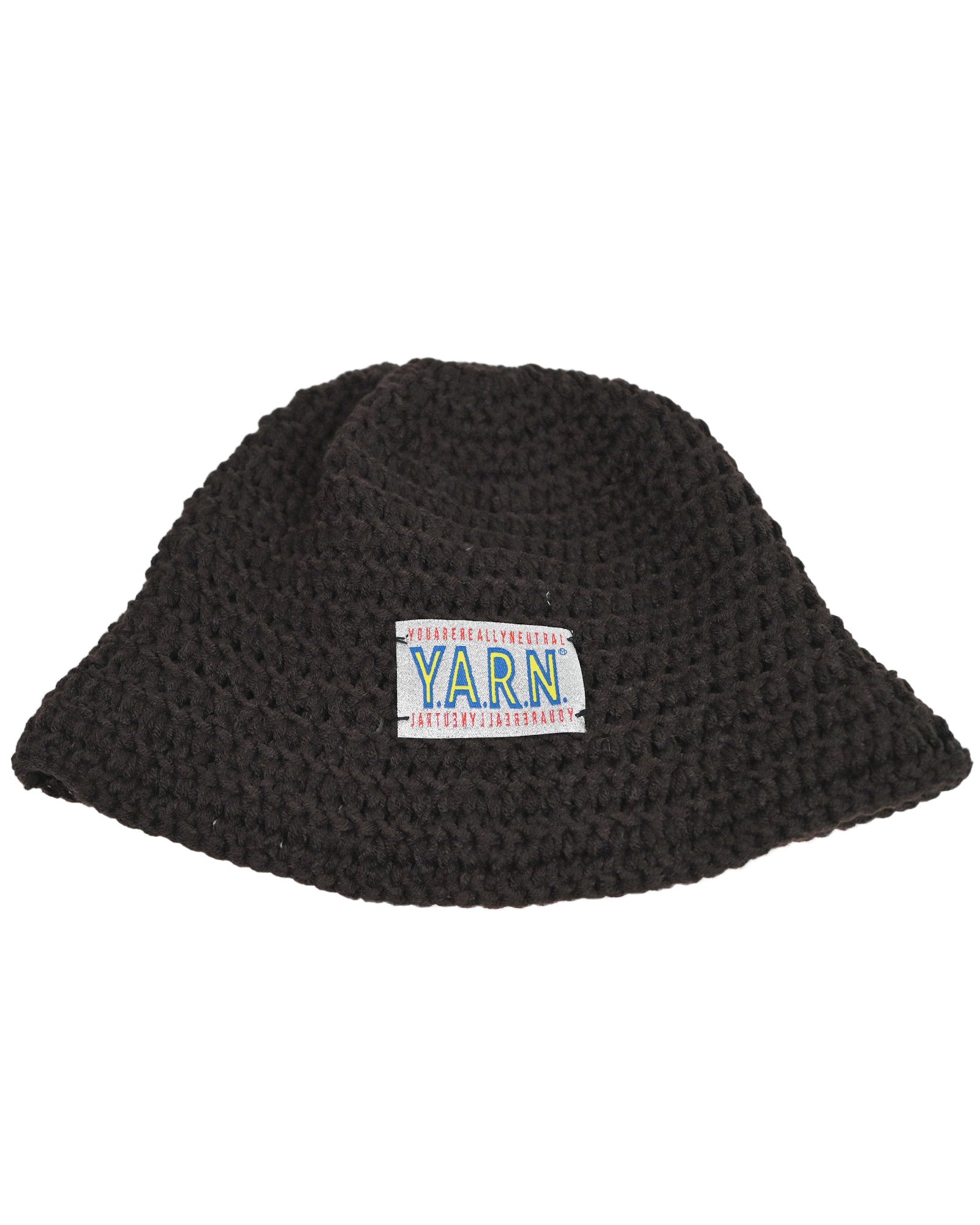 Y.A.R.N.・ヤーン - ニットキャップ・ビーニー Y.A.R.N. KNIT HAT-152 / BROWN