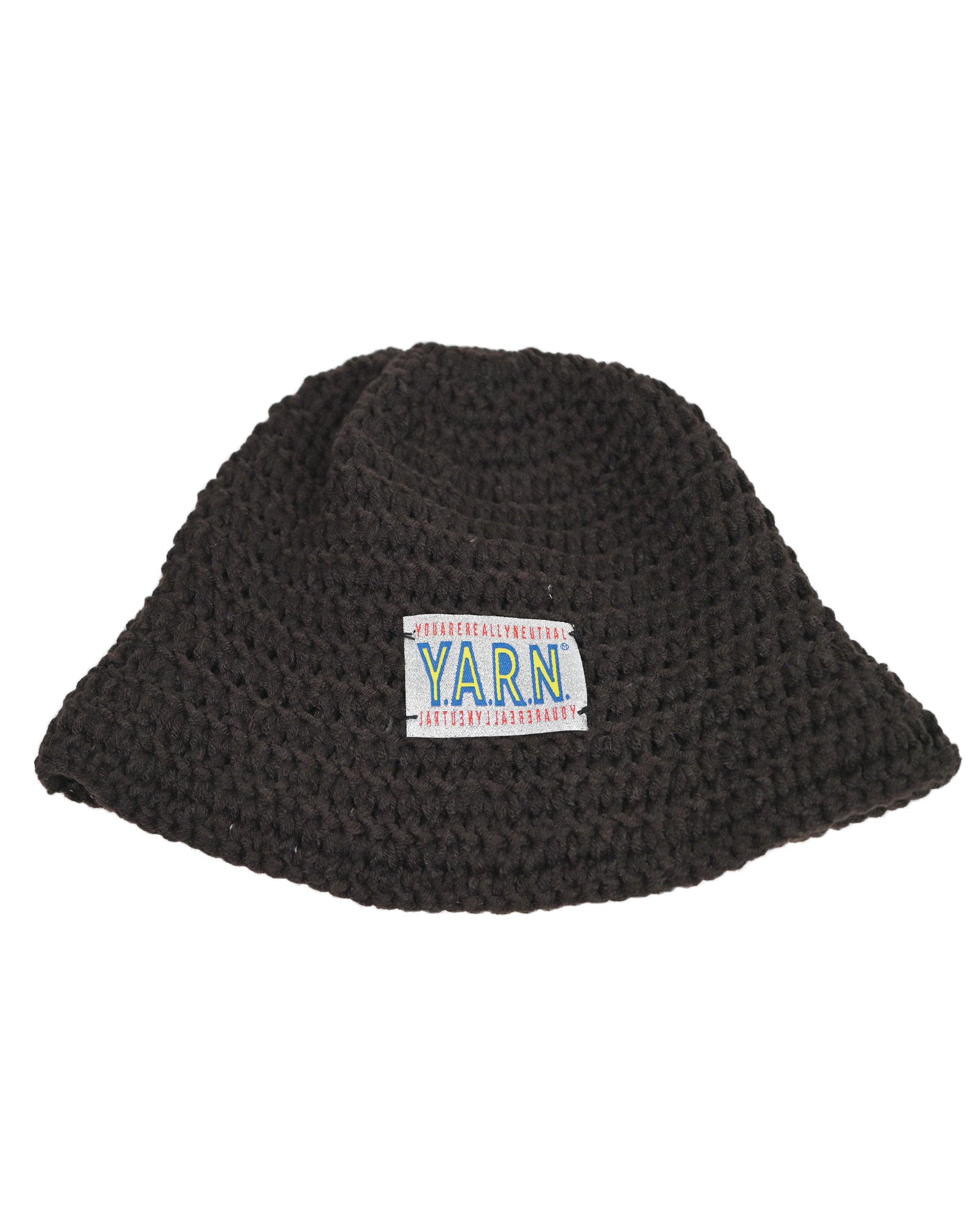 Y.A.R.N.・ヤーン - ニットキャップ・ビーニー Y.A.R.N. KNIT HAT-153 / BROWN