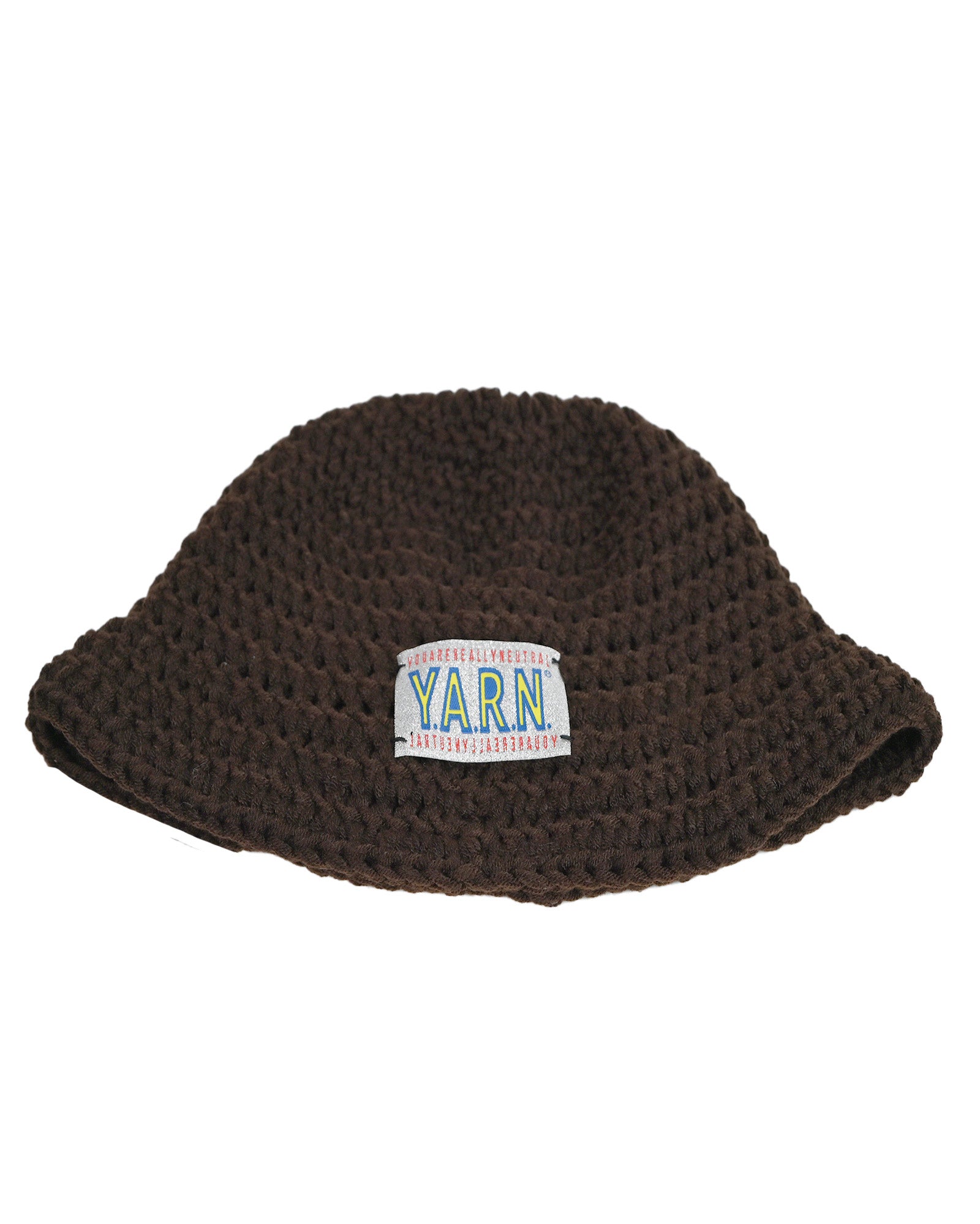 Y.A.R.N.・ヤーン - ニットキャップ・ビーニー Y.A.R.N. KNIT HAT-155 / BROWN