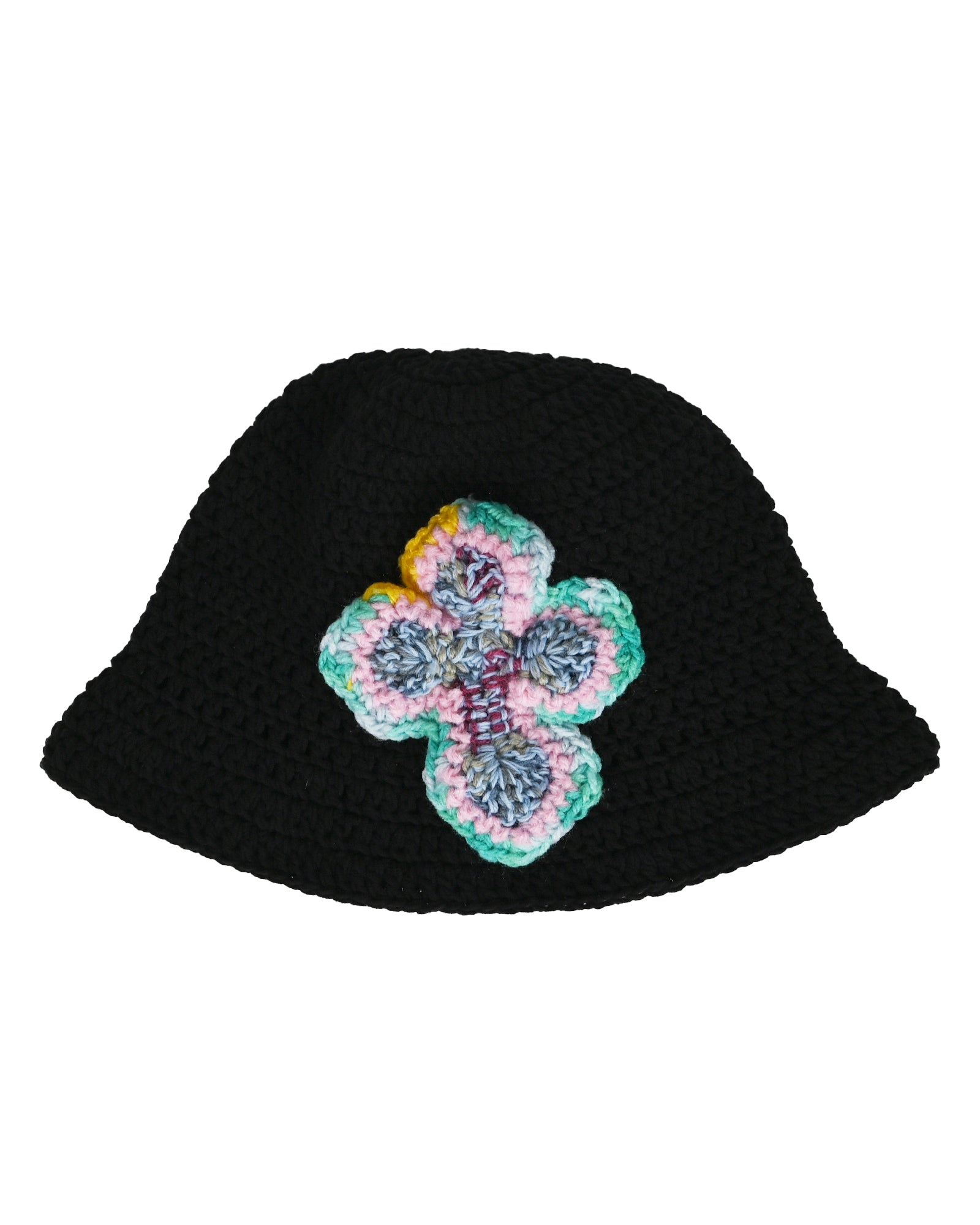 Y.A.R.N. KNIT HAT-164 / BLACK