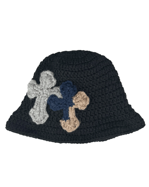 帽子 Y.A.R.N. 3D Cross Handmade Knit hat Y.A.R.N.