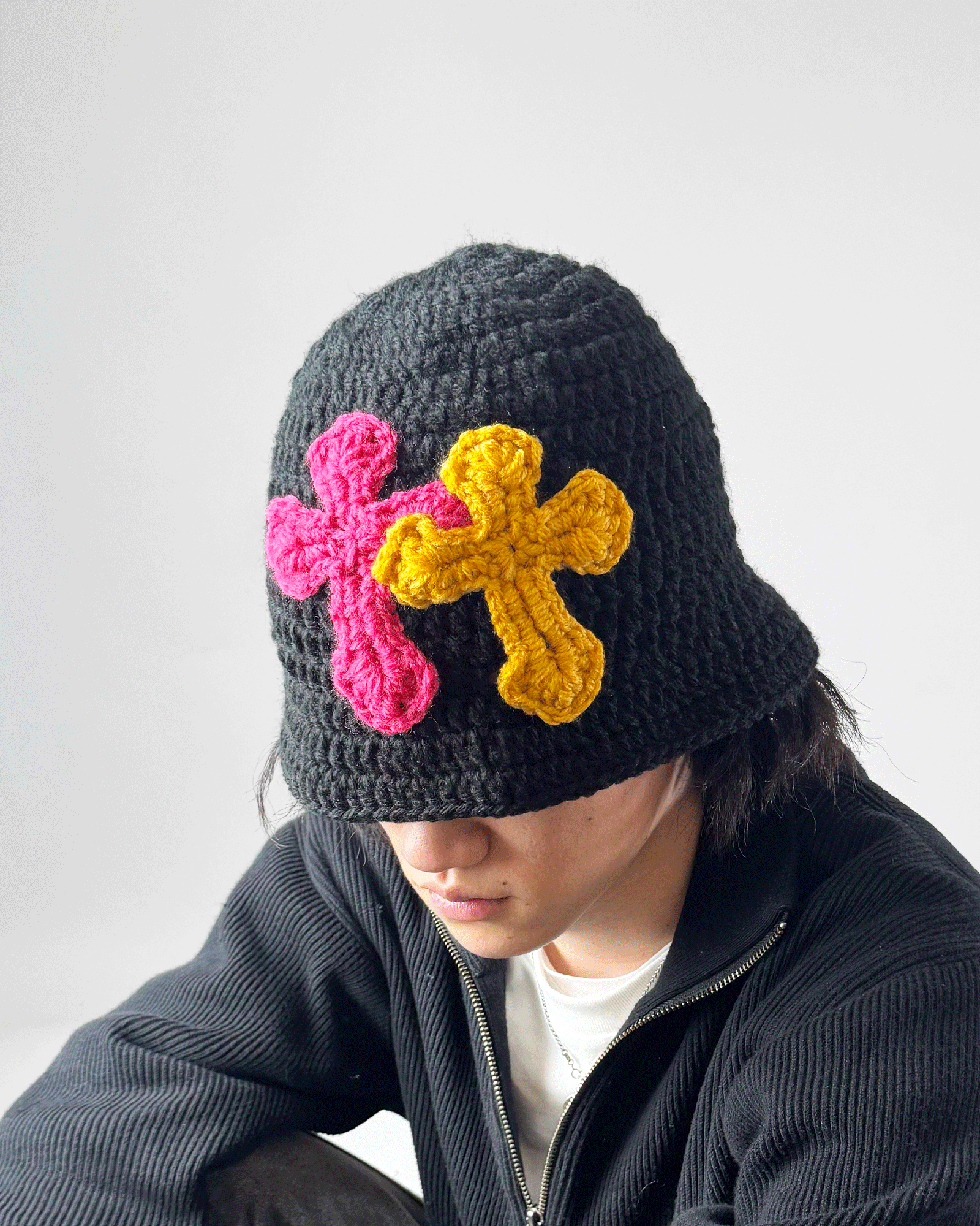 y.a.r.n ニット バケットハット Y.A.R.N. KNIT HAT-52 / MULTI | detail-online-store