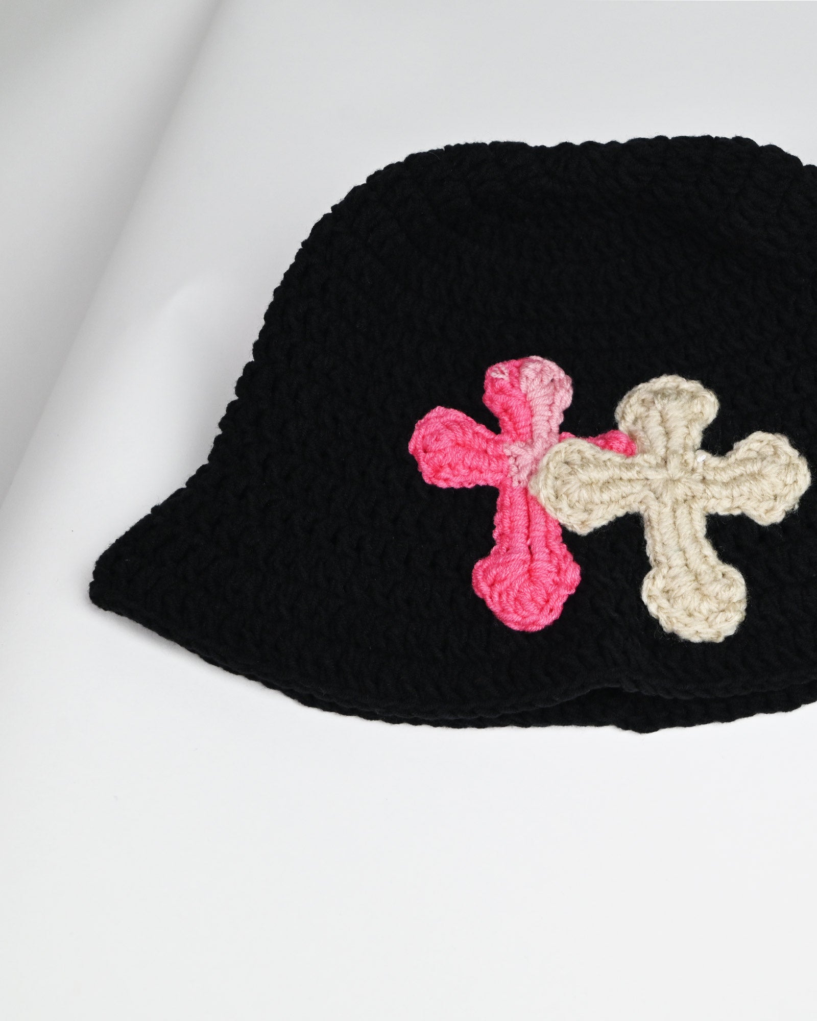 Y.A.R.N.・ヤーン - バケットハット Y.A.R.N. KNIT HAT-65 / BLACK