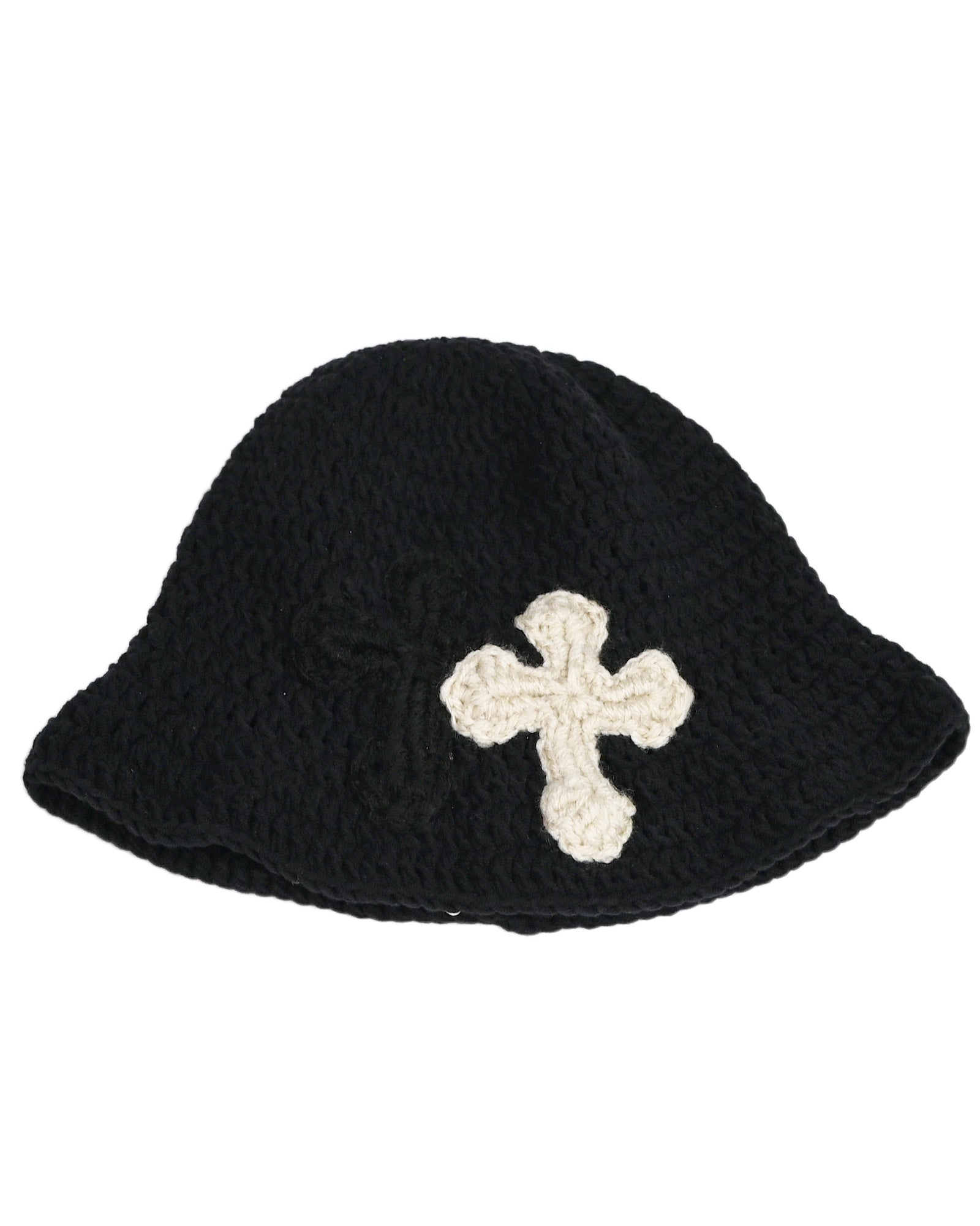 Y.A.R.N. KNIT HAT-71 / BLACK