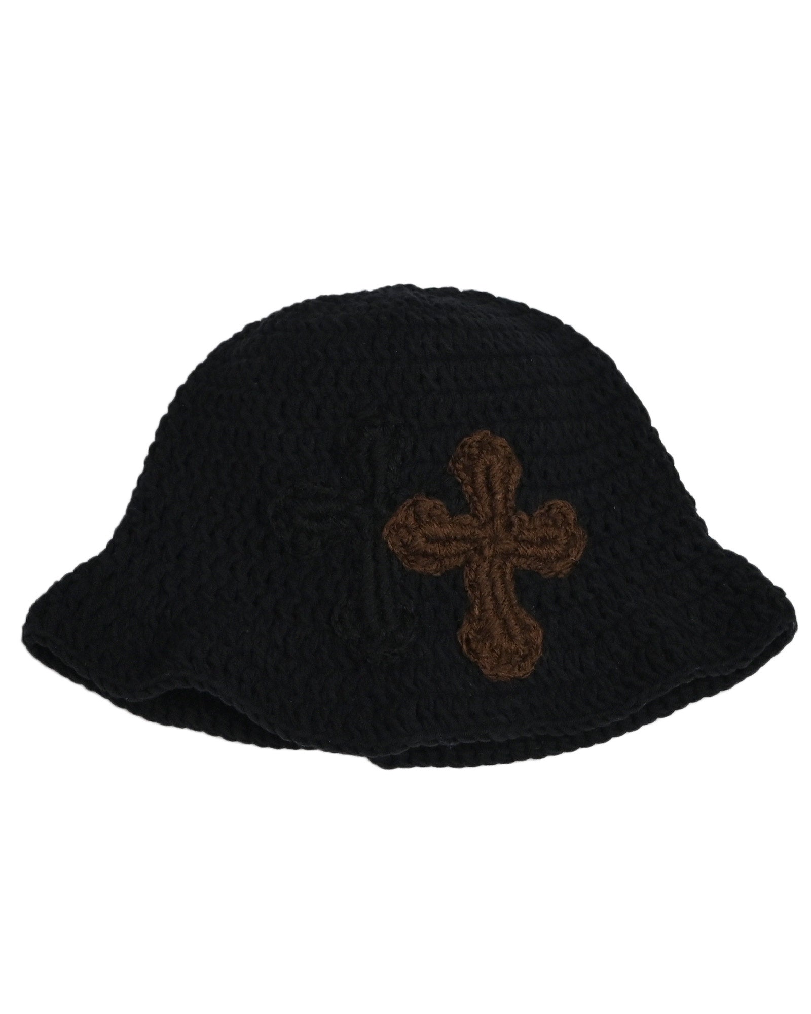 Y.A.R.N. KNIT HAT-72 / BLACK