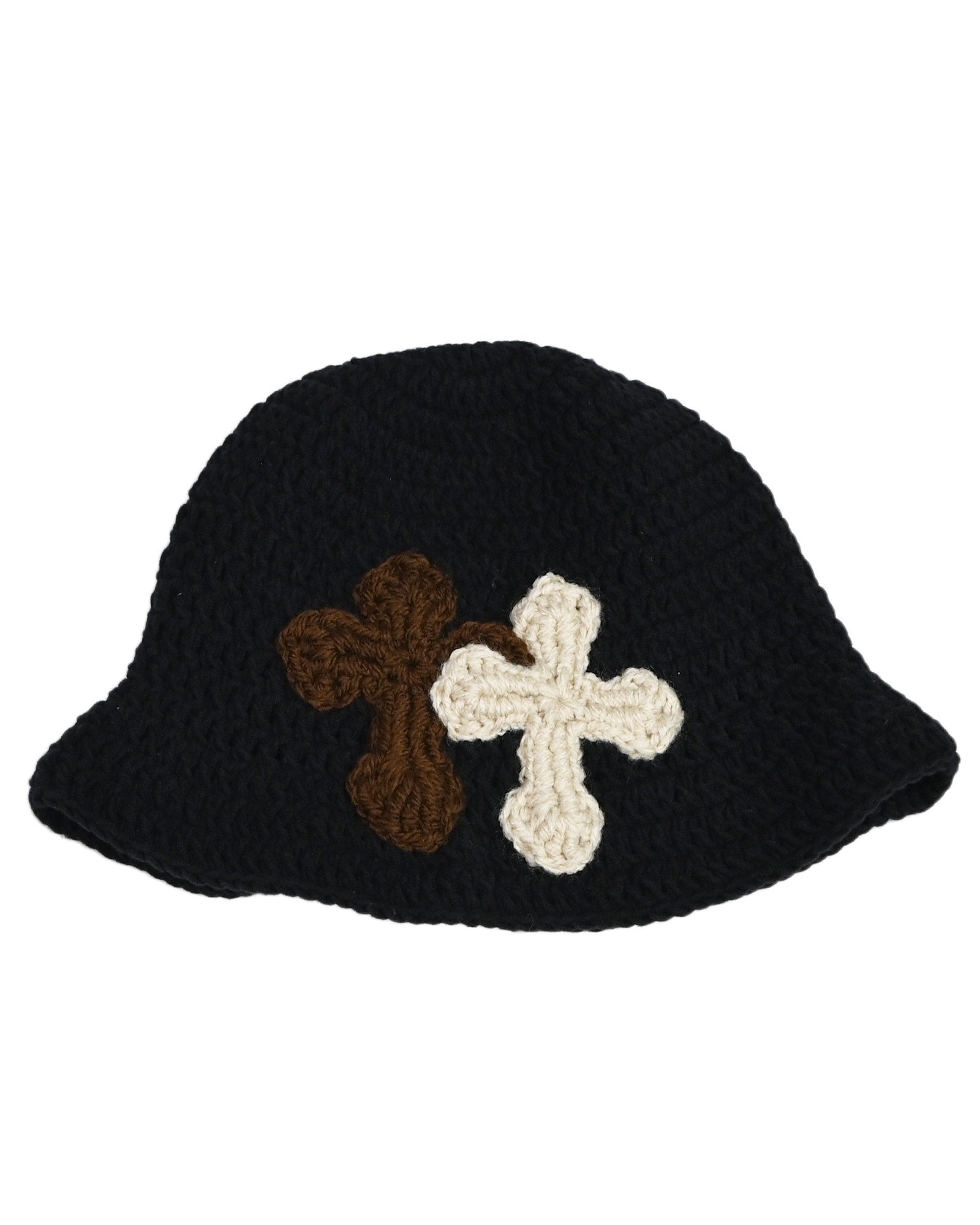 Y.A.R.N. KNIT HAT-73 / BLACK