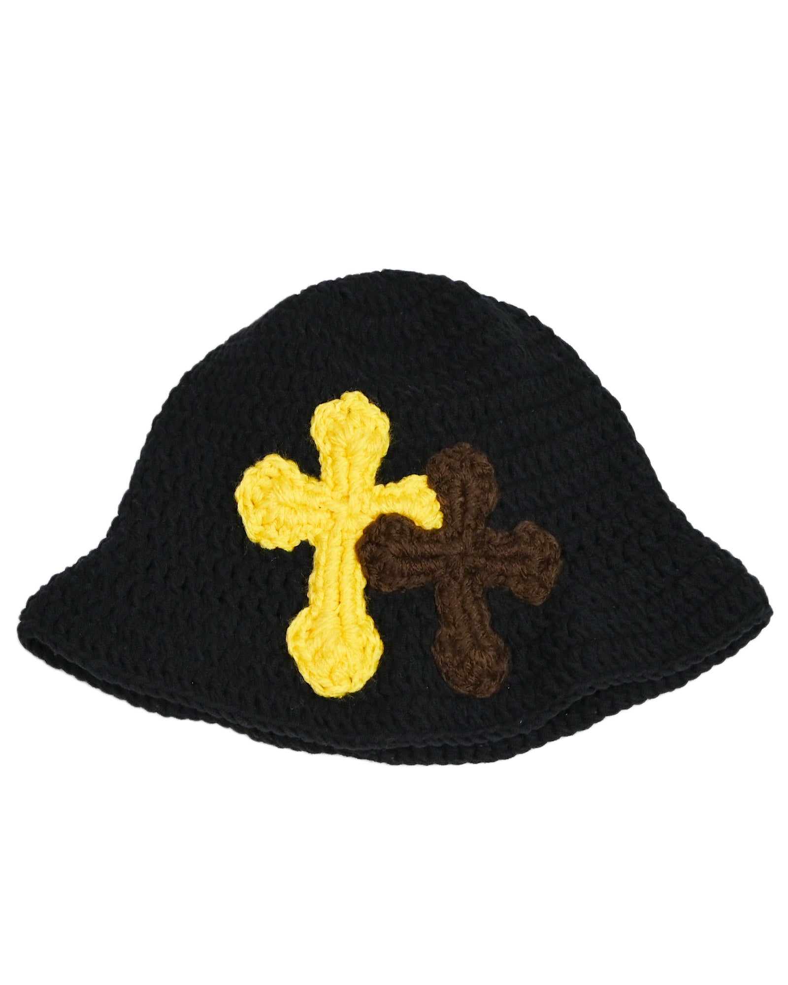 Y.A.R.N. KNIT HAT-74 / BLACK