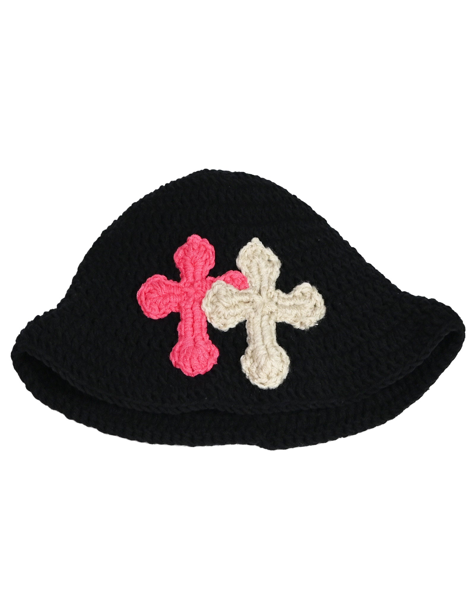 Y.A.R.N. KNIT HAT-76 / BLACK