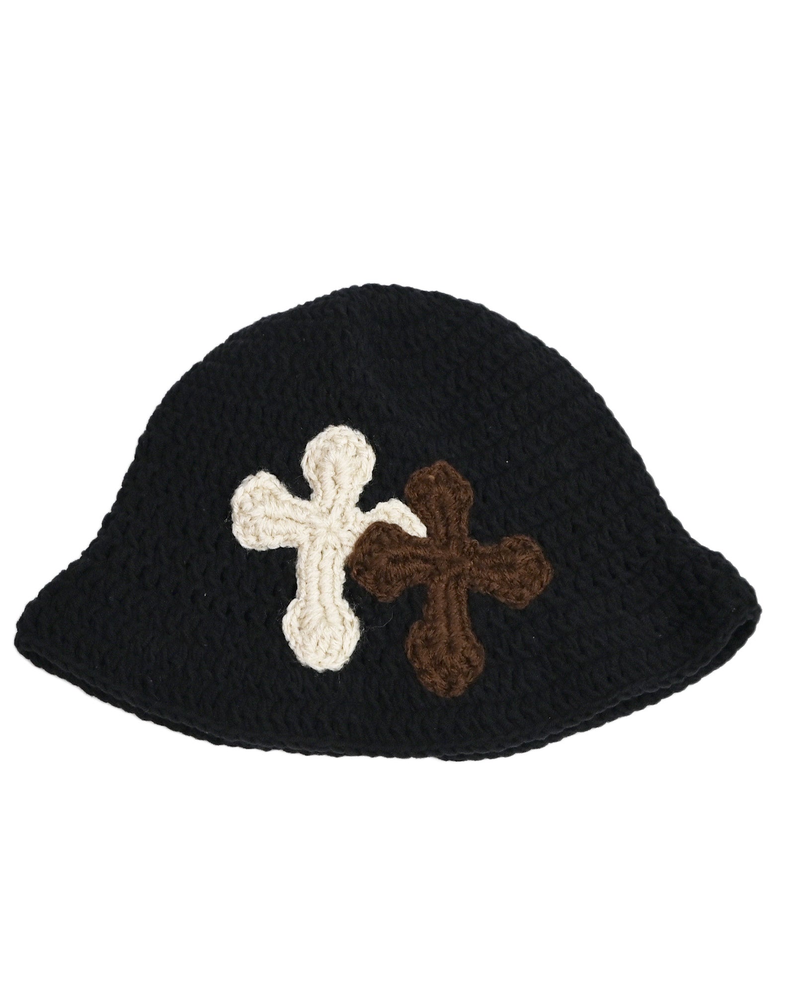 Y.A.R.N. KNIT HAT-77 / BLACK
