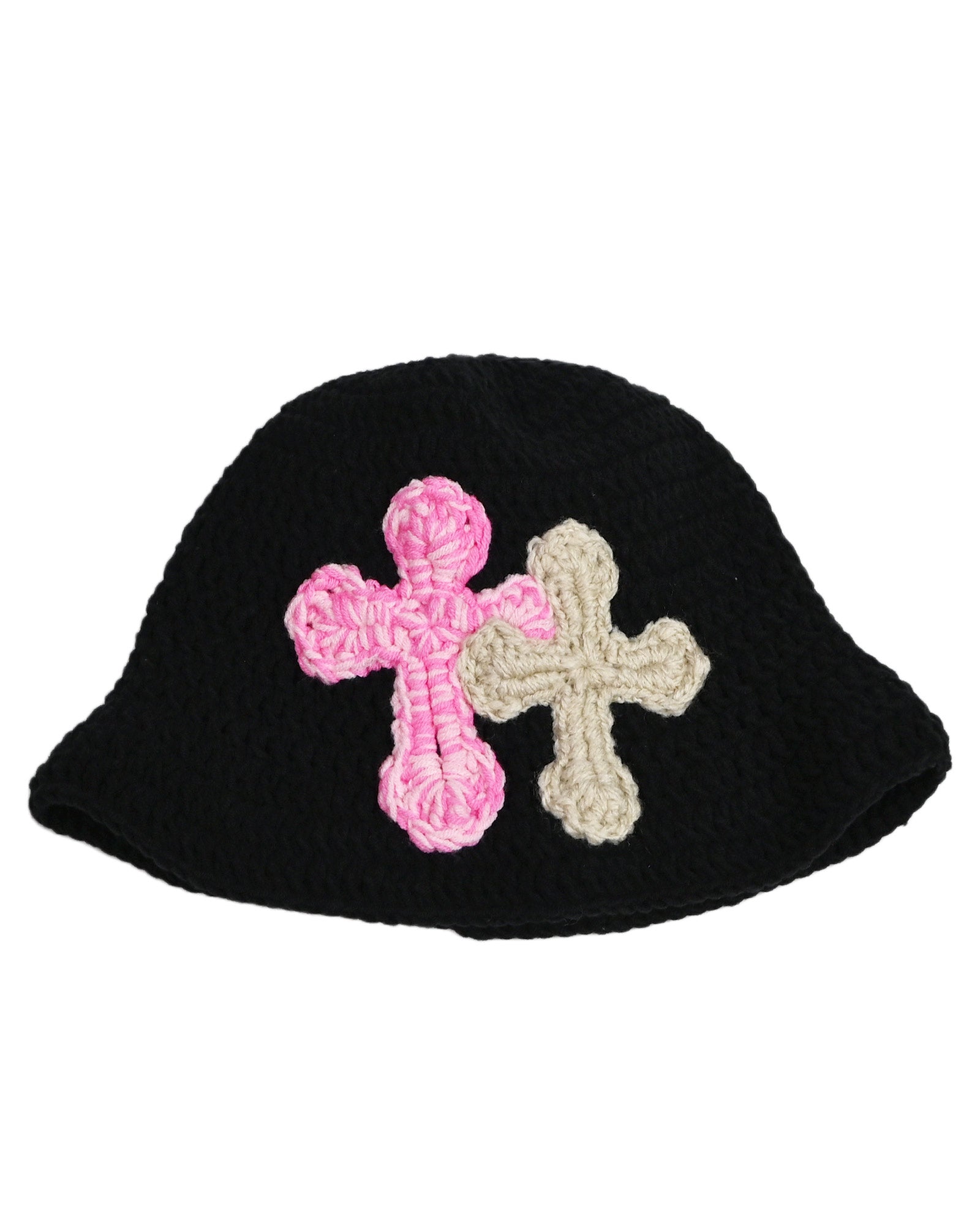 Y.A.R.N. KNIT HAT-78 / BLACK