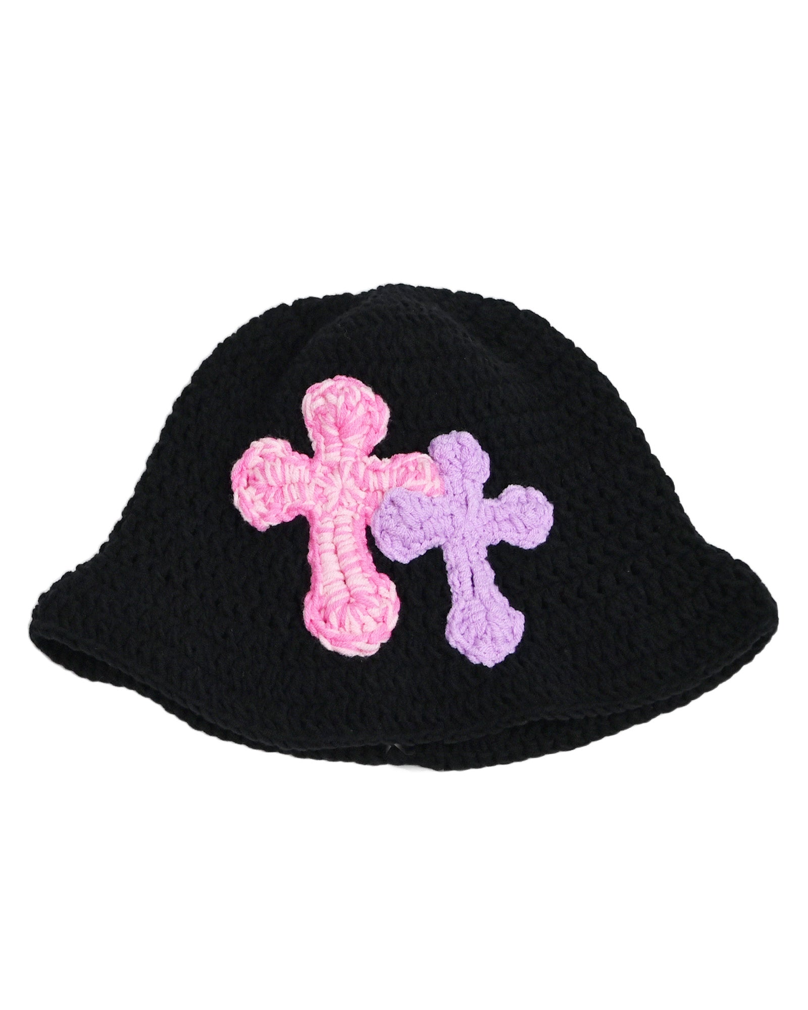 Y.A.R.N. KNIT HAT-85 / BLACK