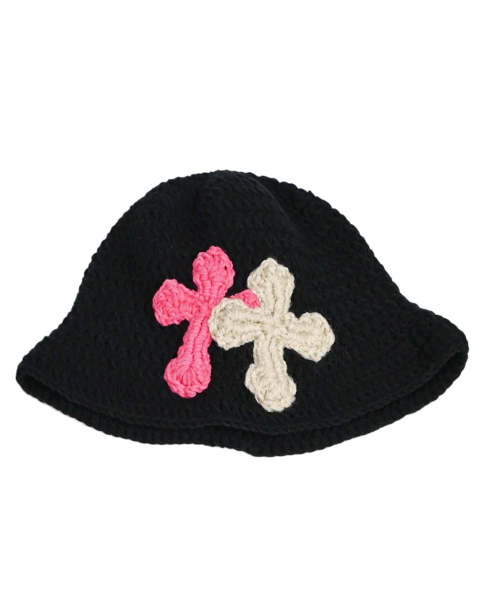 Y.A.R.N. KNIT HAT-87 / BLACK