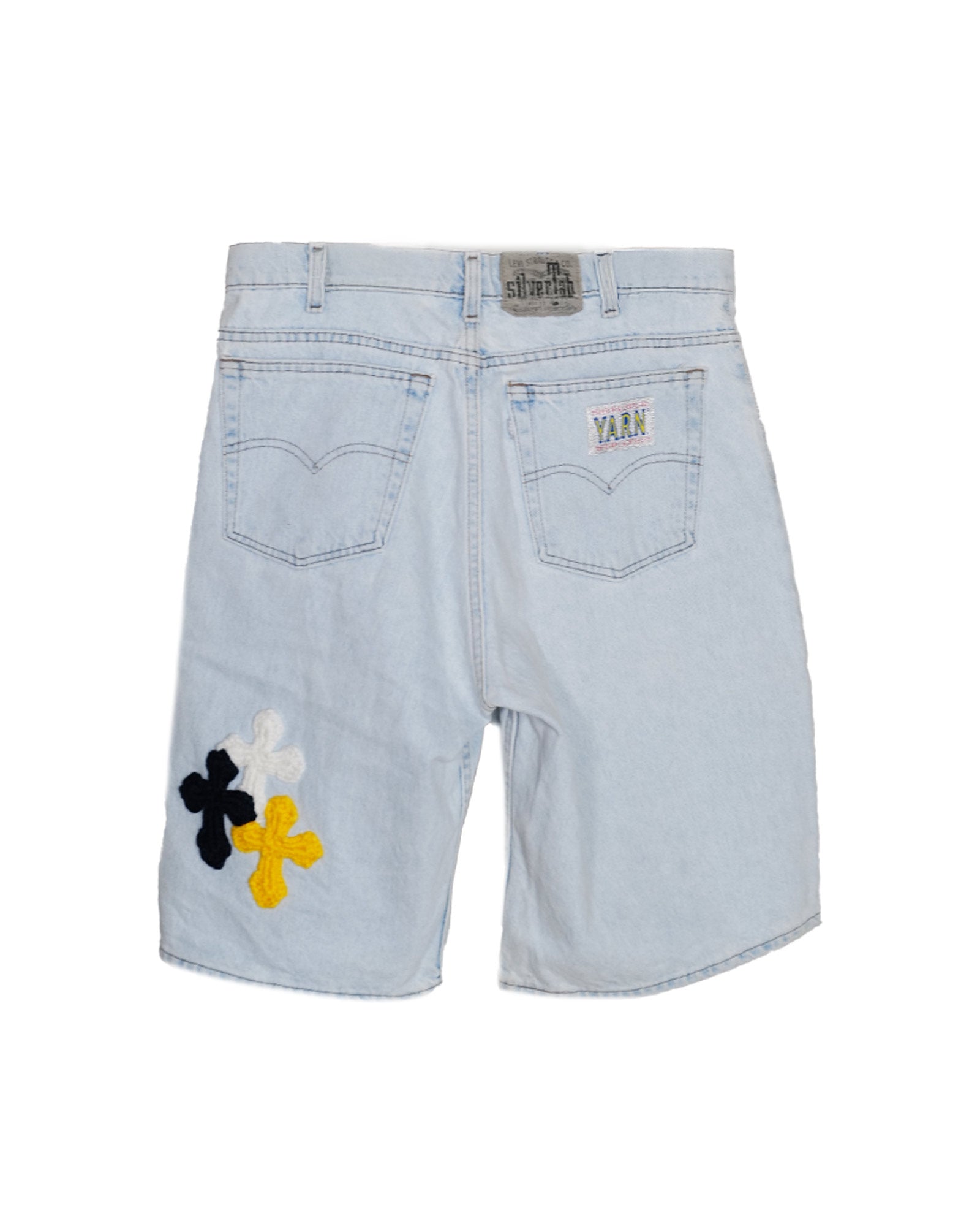 Y.A.R.N.・ヤーン - デニムパンツ Y.A.R.N. SHORTS AW01 / MULTI