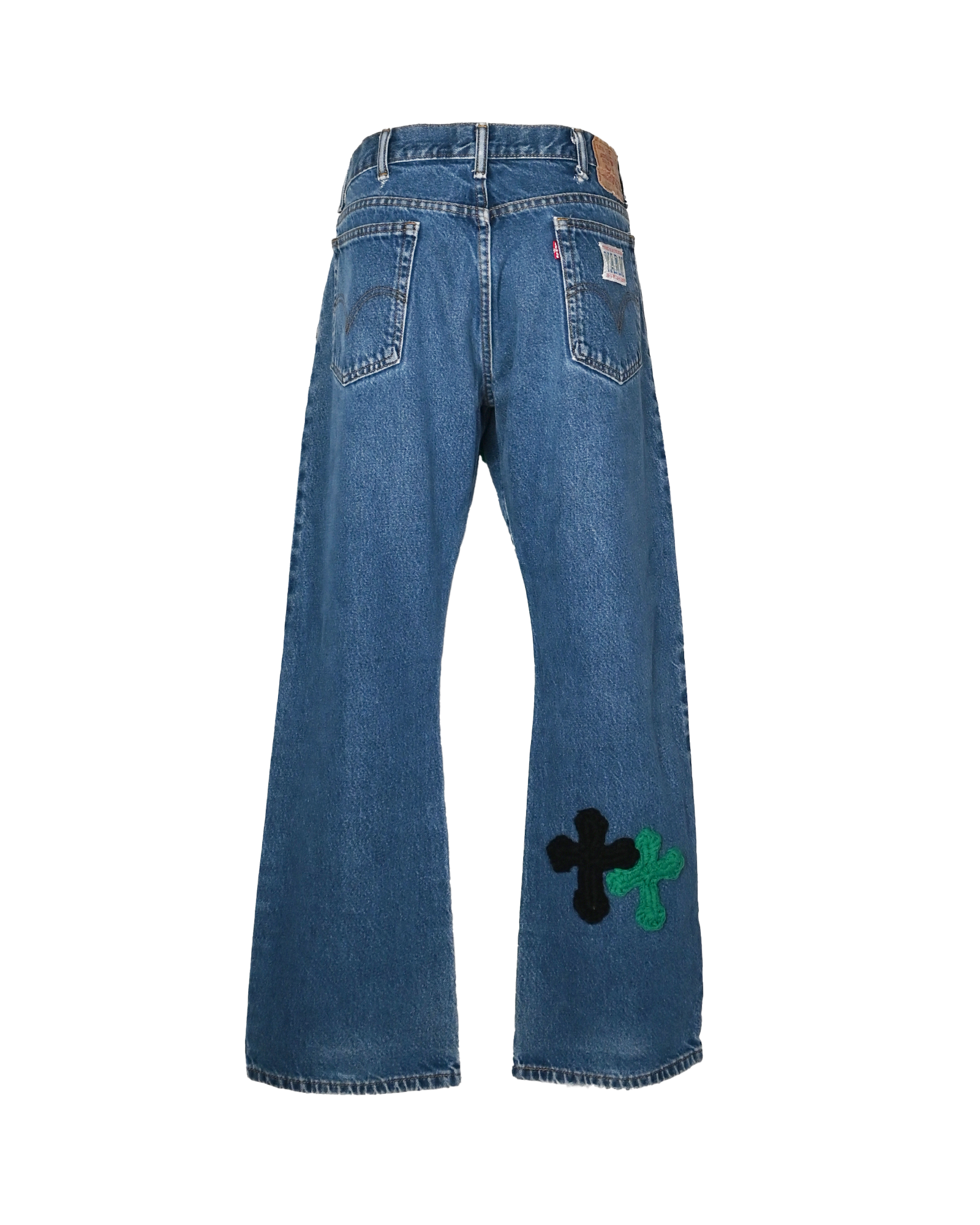 Y.A.R.N.・ヤーン - デニムパンツ Y.A.R.N. BOOT CUT DENIM AW-1 (W36)/ MULTI