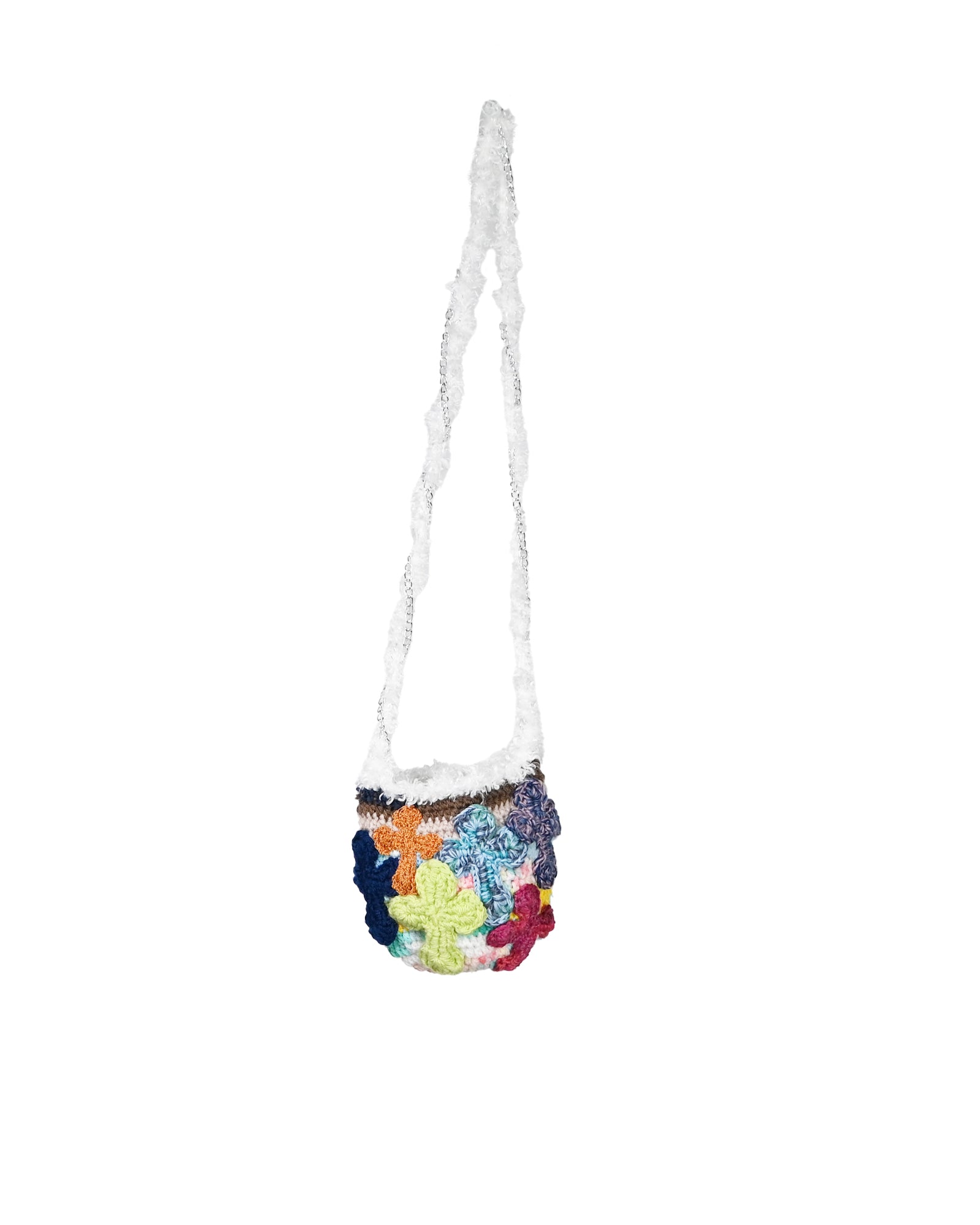 Y.A.R.N. SPECIAL KNIT SHOULDER BAG-1 / MULTI